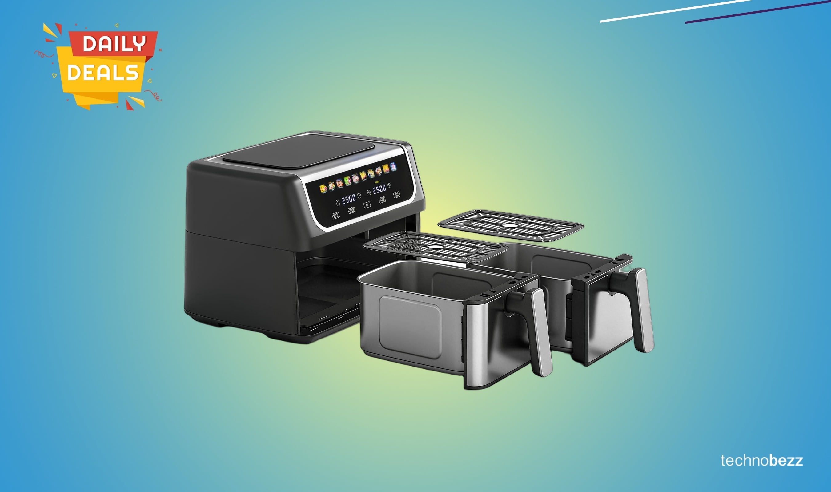 NEWBULIG Dual Air Fryer drops to $73.98 on Amazon