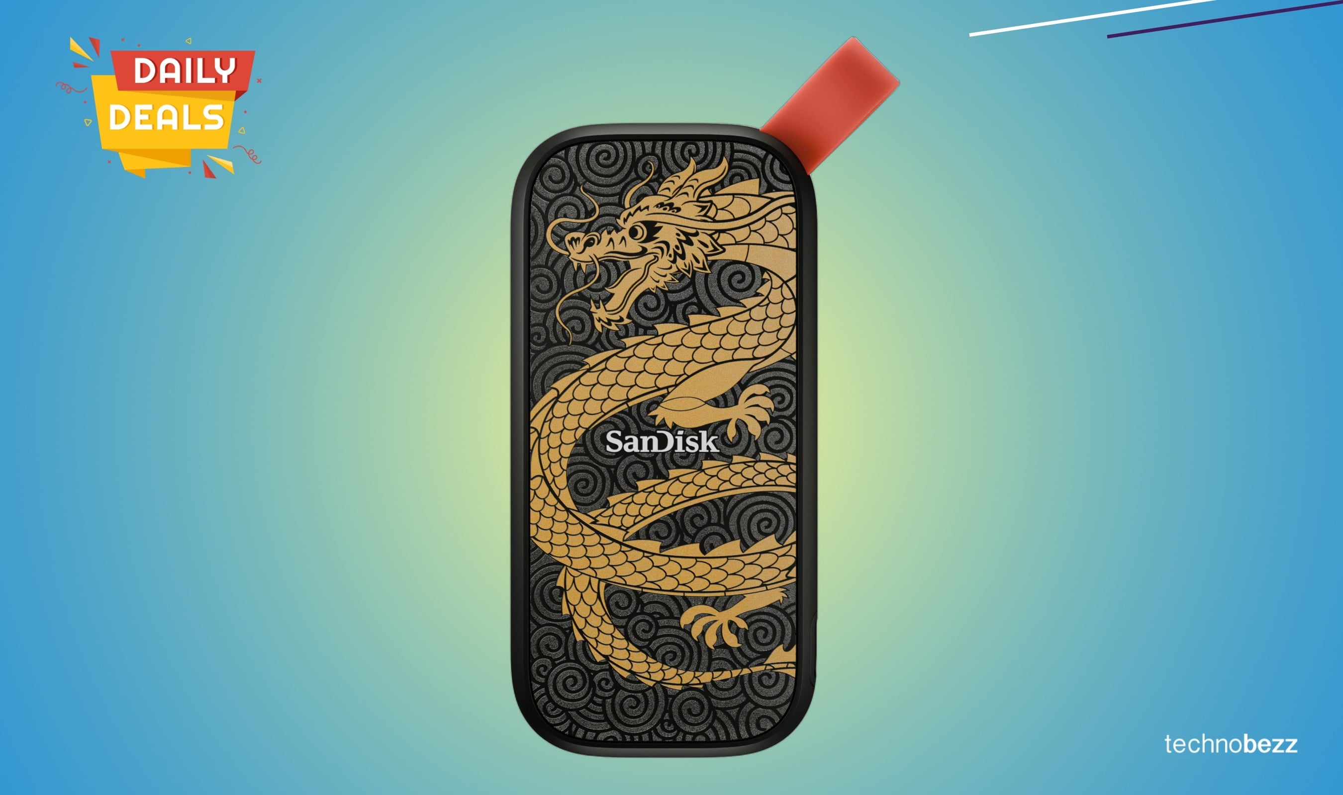 SanDisk Dragon Portable SSD drops to $125.71 from $175.58