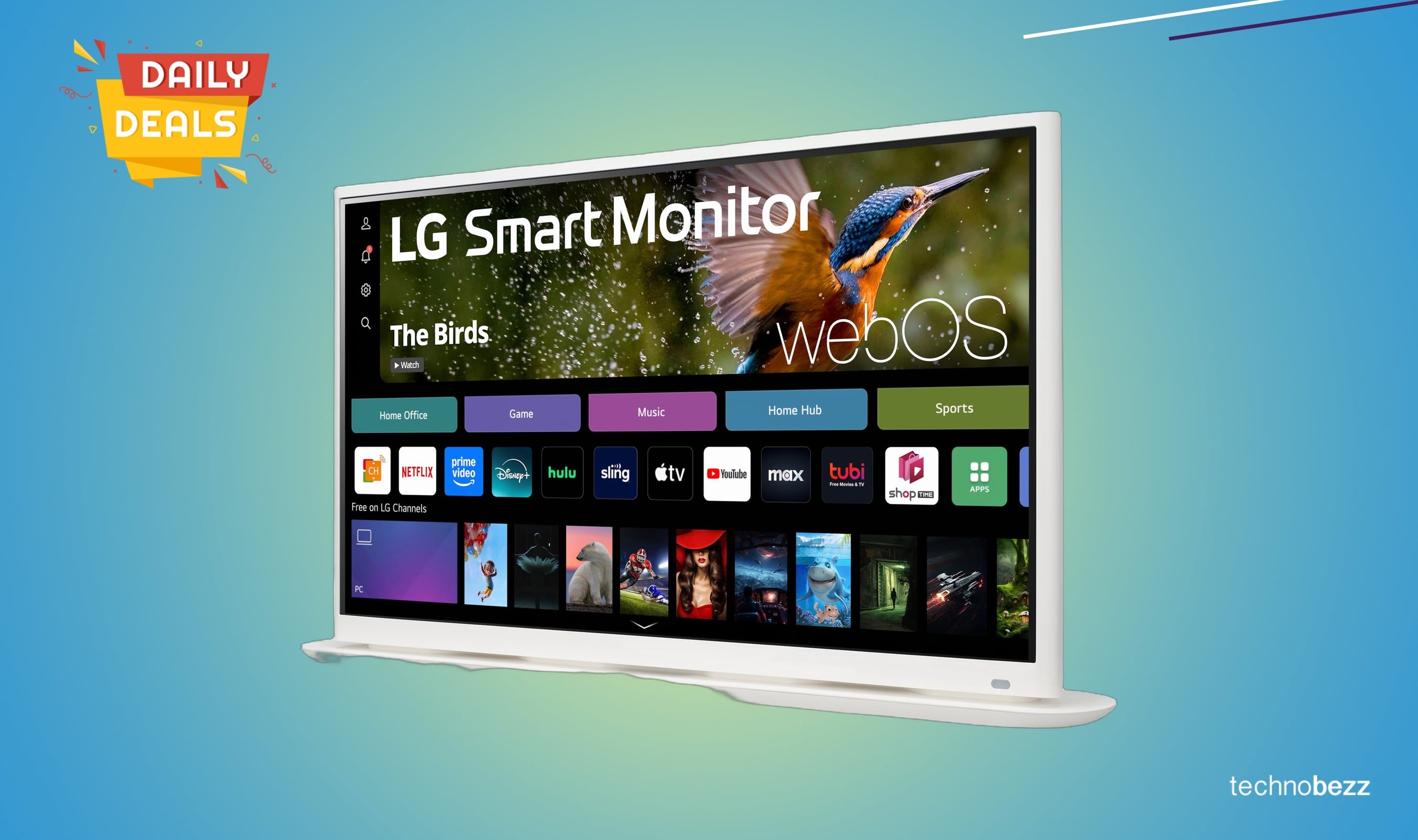 LG 32SR70U-W 4K Smart Monitor hits new low price of $394.13