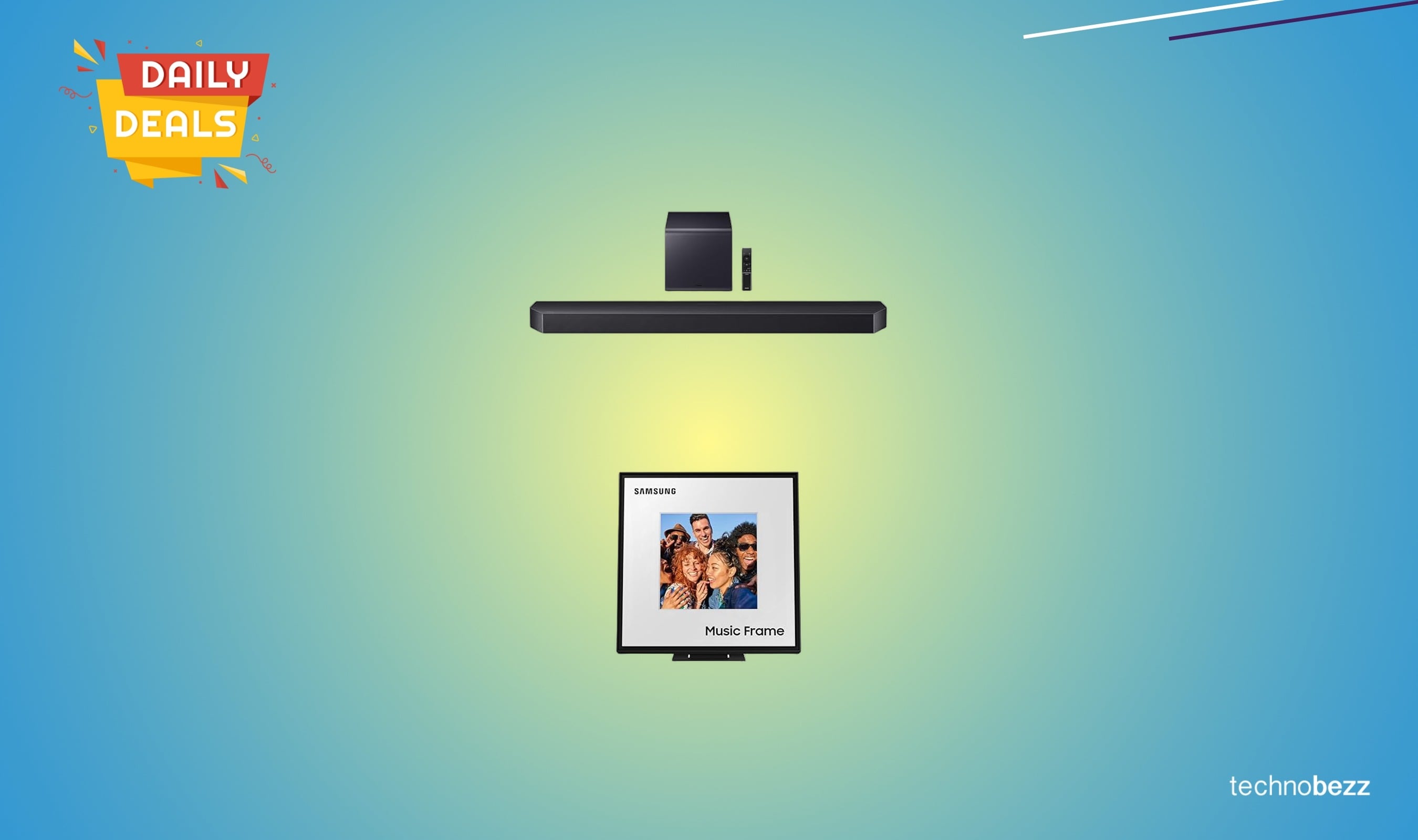 Samsung Q900F soundbar with Music Frame drops to $1197.96