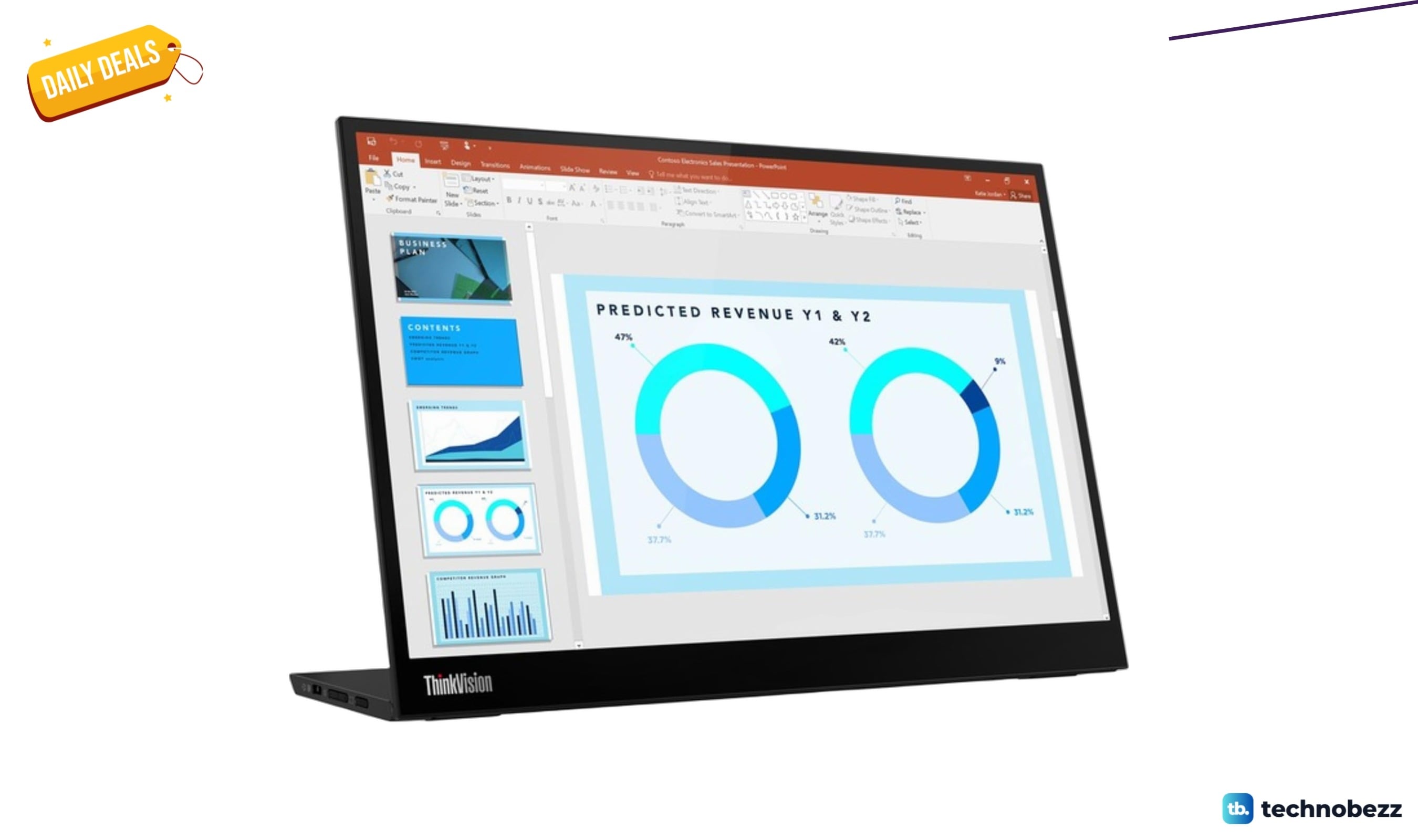 Lenovo ThinkVision M14d 14 inch LCD Monitor drops to $239 on Amazon