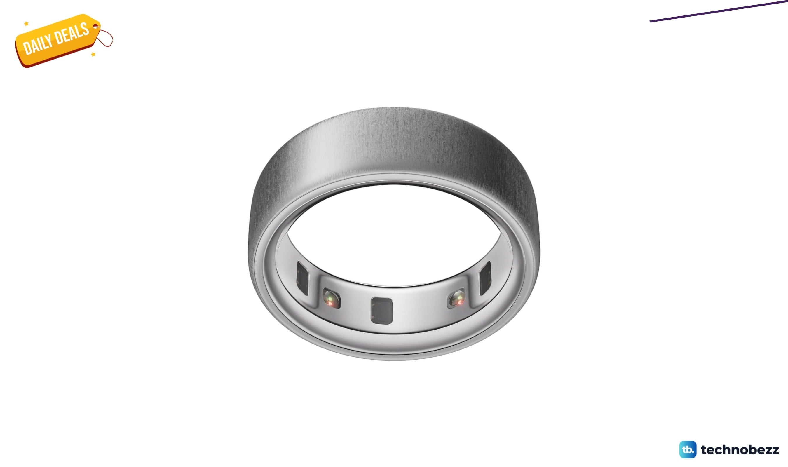 Oura Ring 4 in Brushed Silver drops to $349 on Amazon