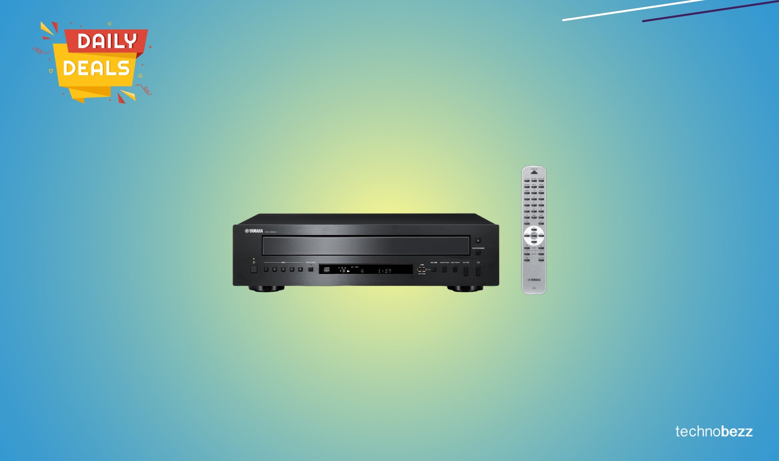 Yamaha CD-C603 5-Disc CD Changer drops to $549.95