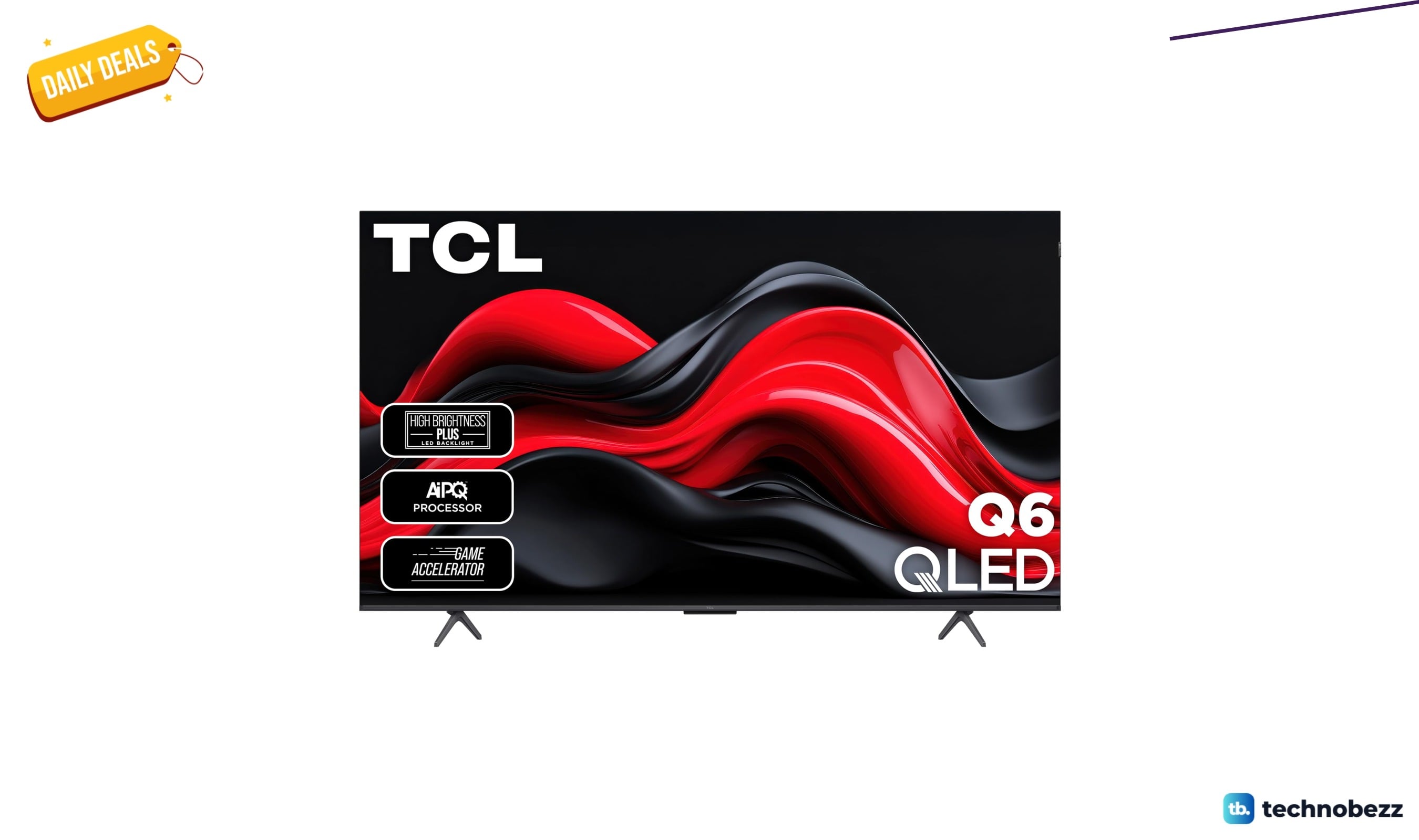 TCL 55-inch Q65 QLED 4K UHD TV marked down to $299.96