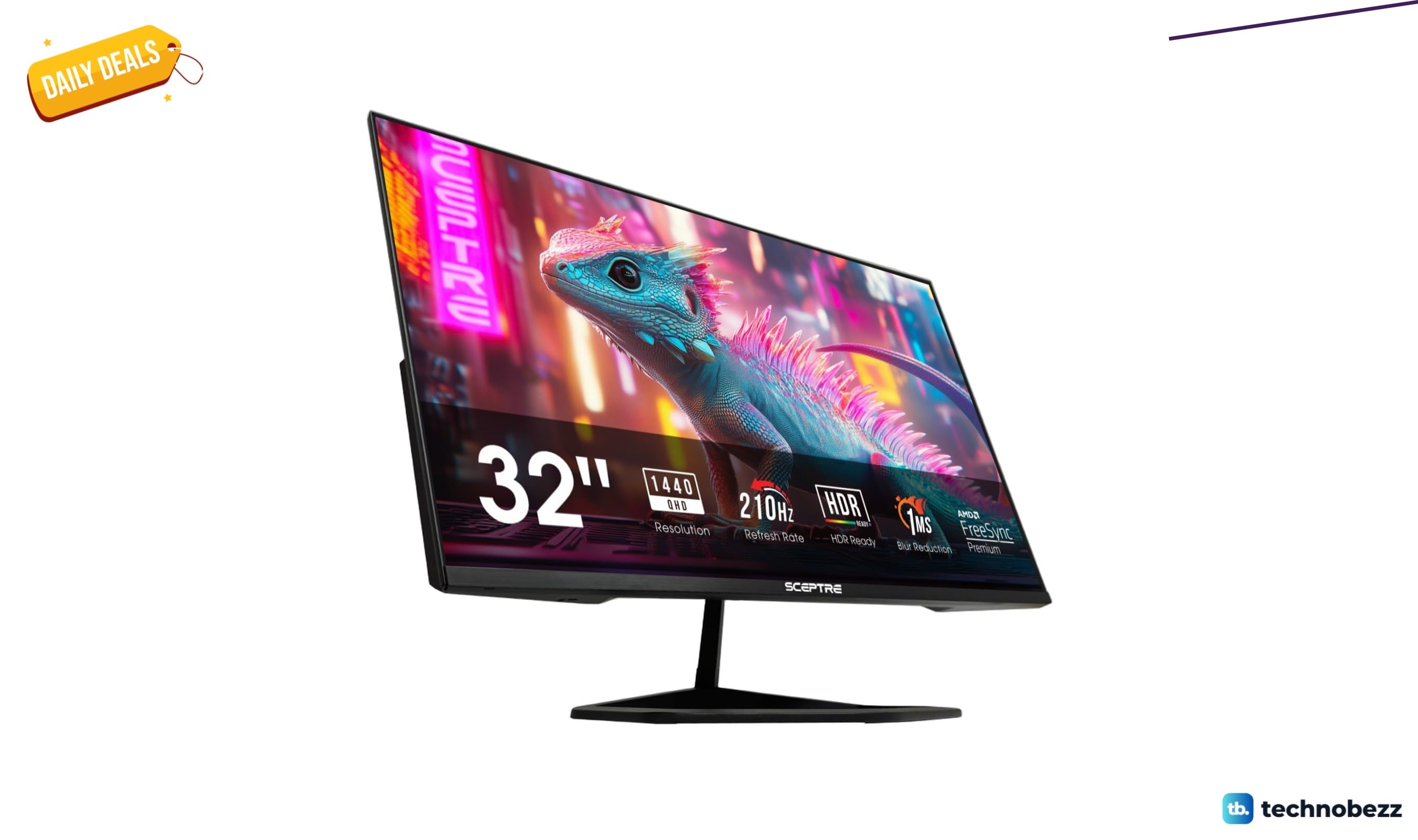 Sceptre New 2K QHD Prime Gaming Monitor drops to $173.90 on Amazon