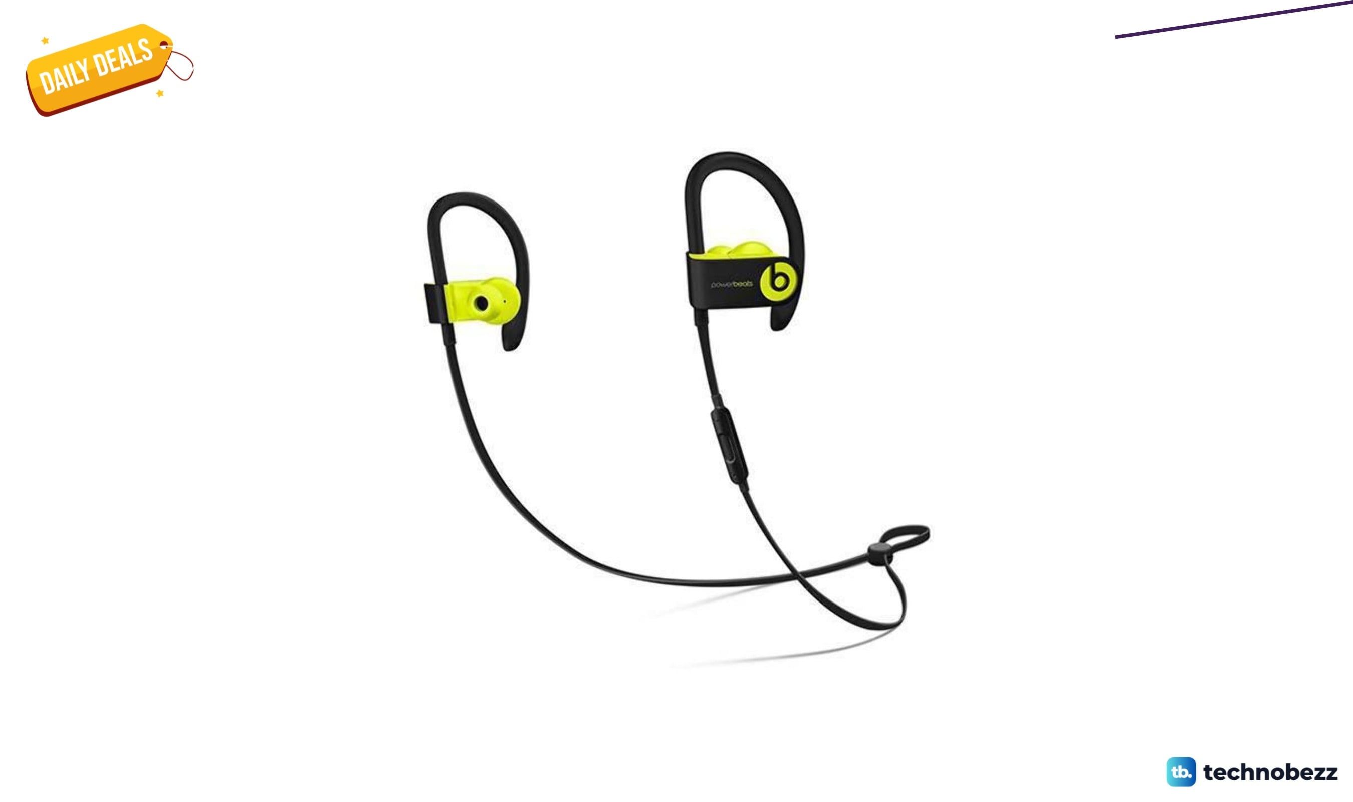 Beats Powerbeats3 Wireless In-Ear Headphone Shock Yellow drops to $138.17 on Amazon