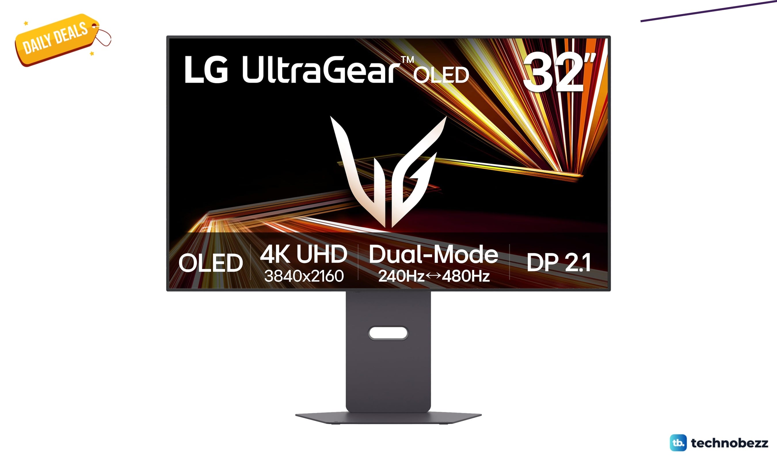 LG 32GX870A-B Ultragear 4K UHD OLED Gaming monitor drops to $799.99