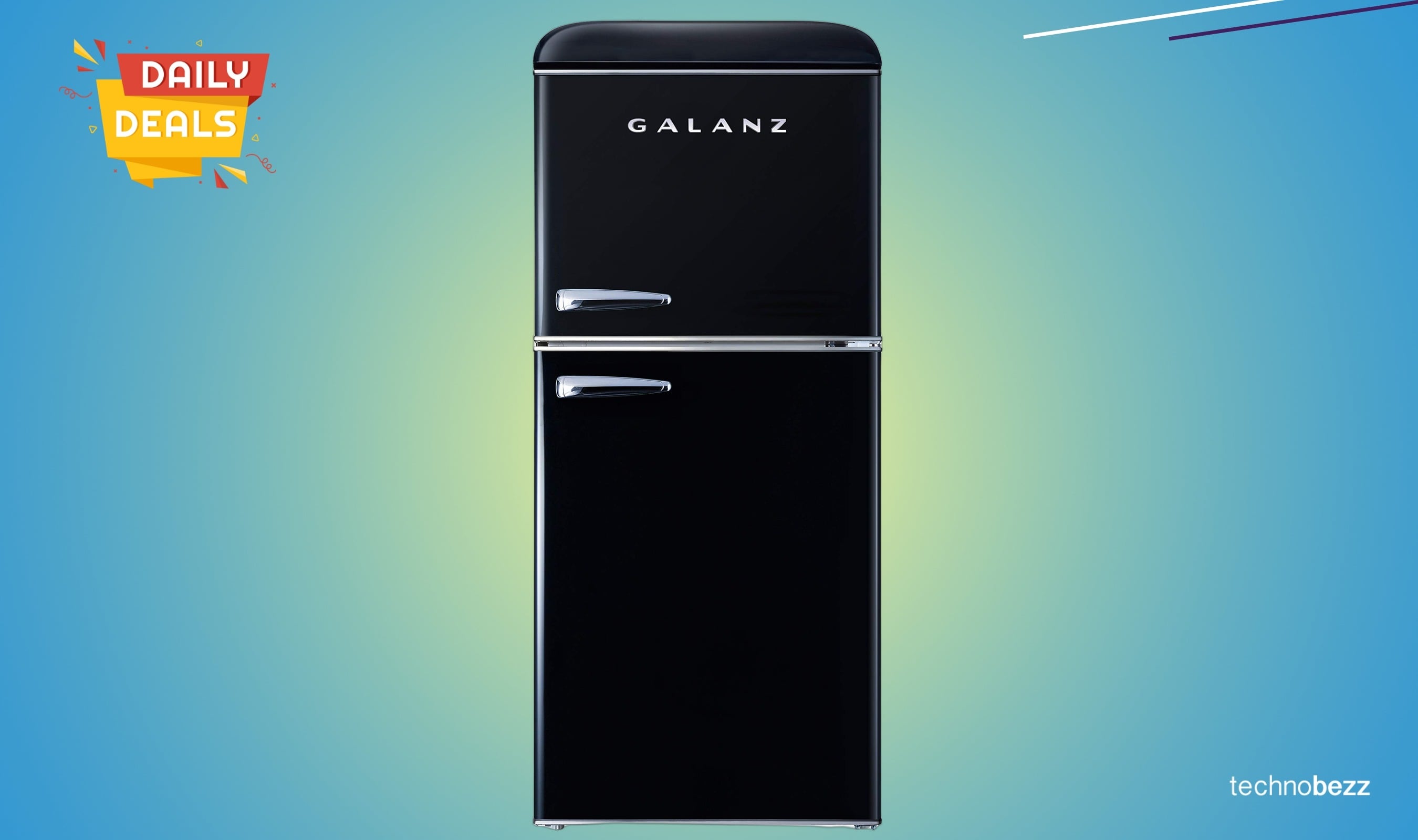 Galanz GLR40TBKER Retro Compact Refrigerator drops to $380.36