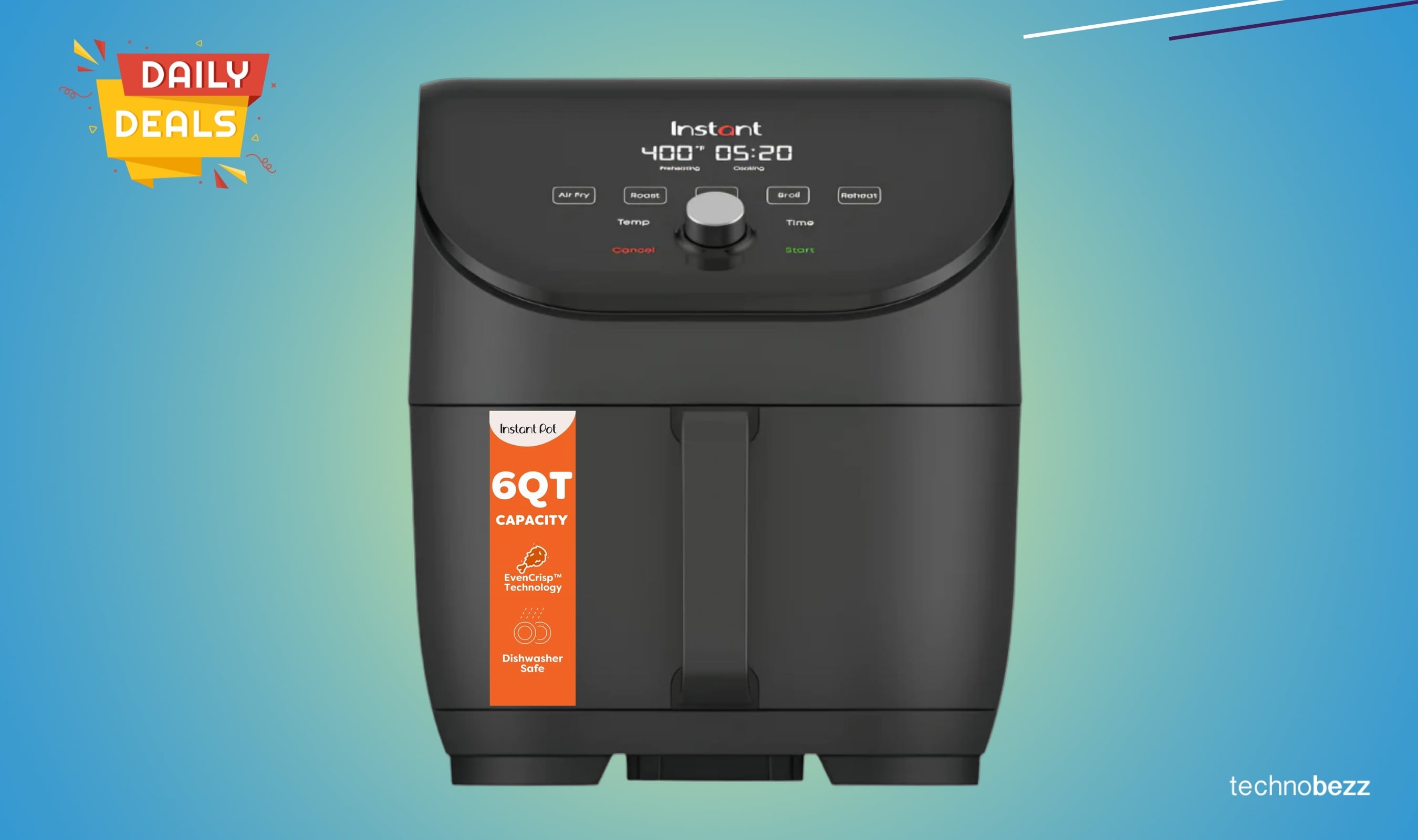 Instant Pot Vortex Slim XL Air Fryer drops to $89.99 on Amazon