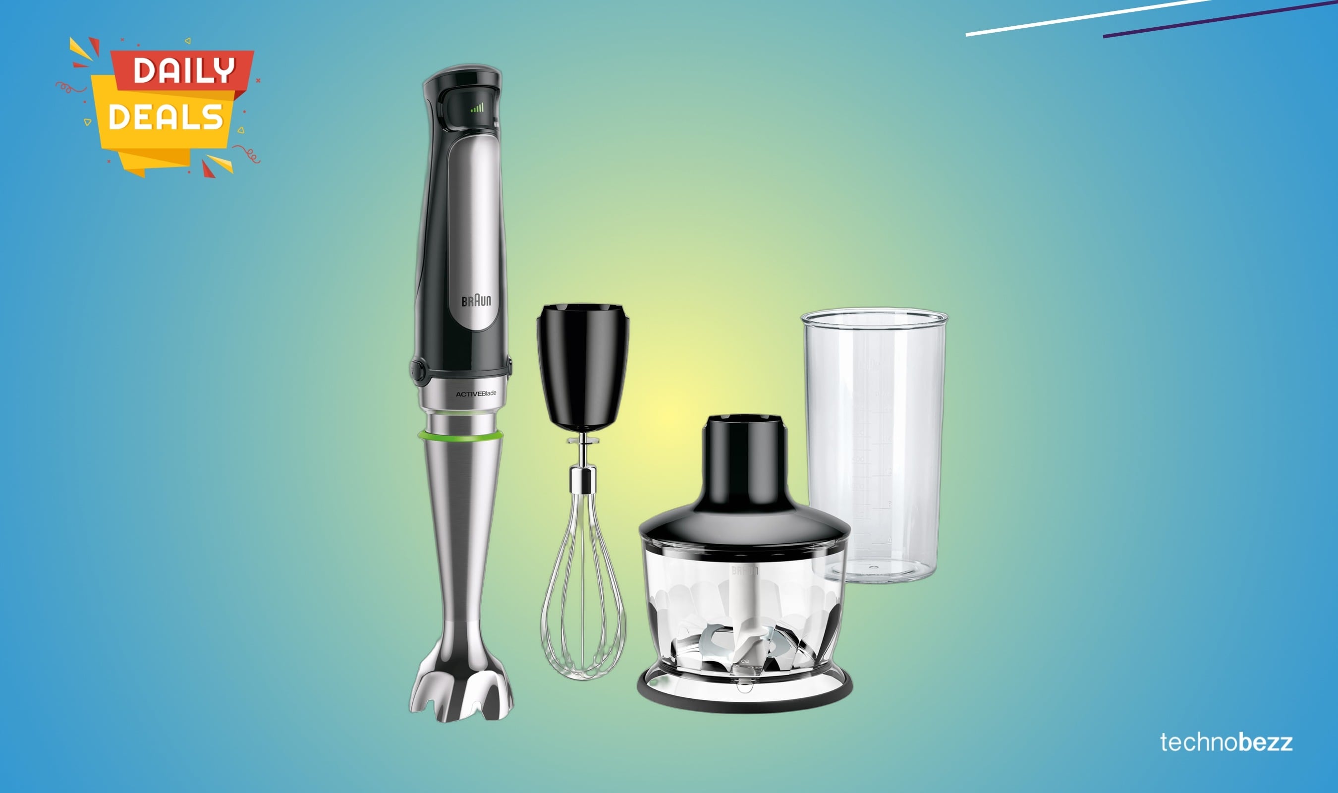Braun MultiQuick 7 3-in-1 Immersion Blender drops to $79.95