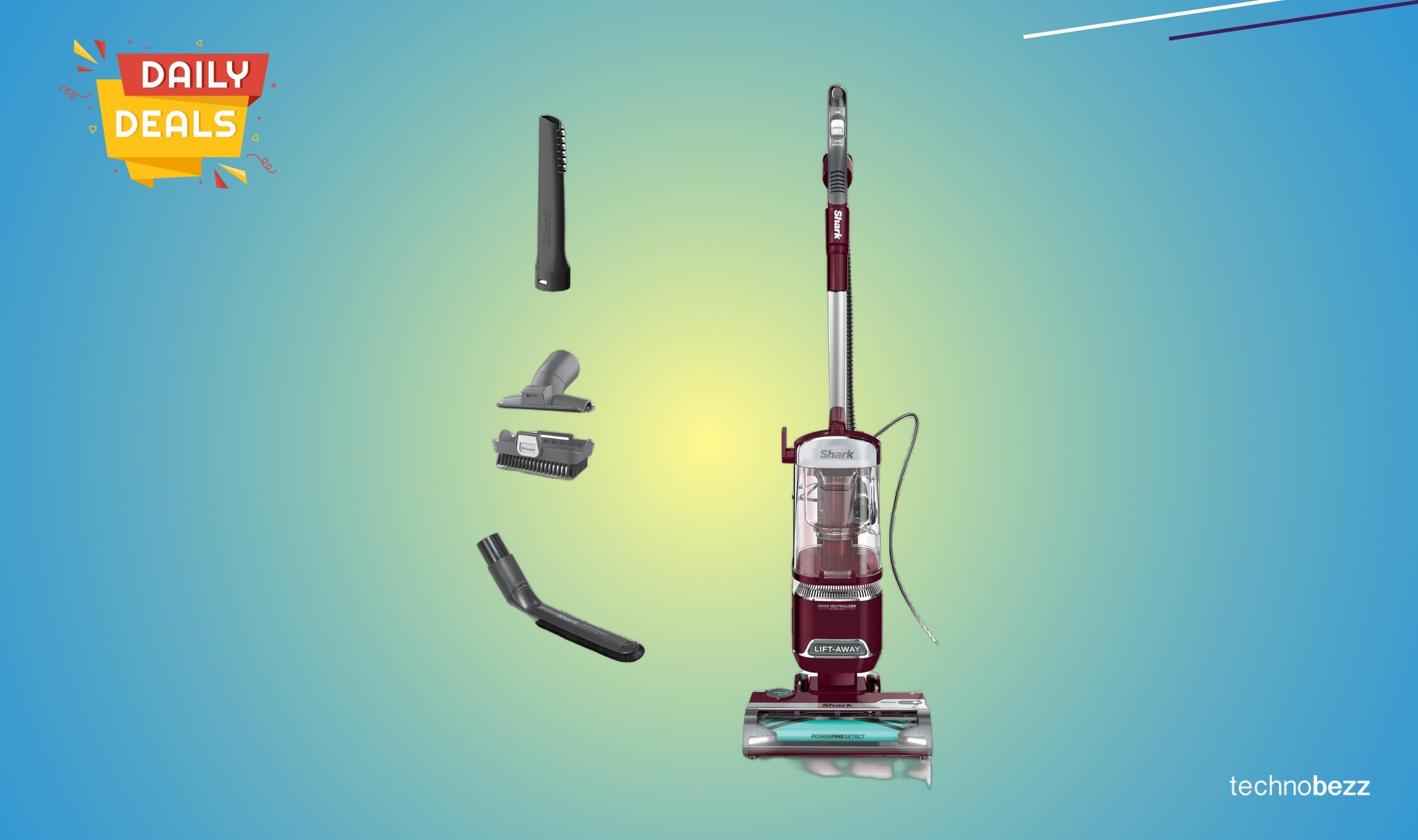 Shark DETECT Lift-Away Corded Upright Vacuum drops to $199.99
