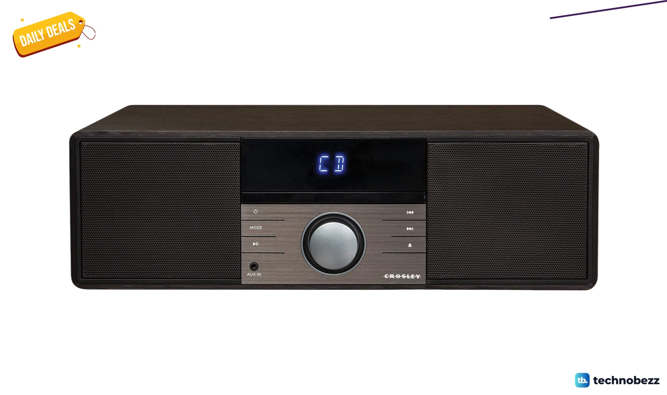 Crosley CR3502A-BK Metro Bluetooth FM Clock Radio drops to $135.19