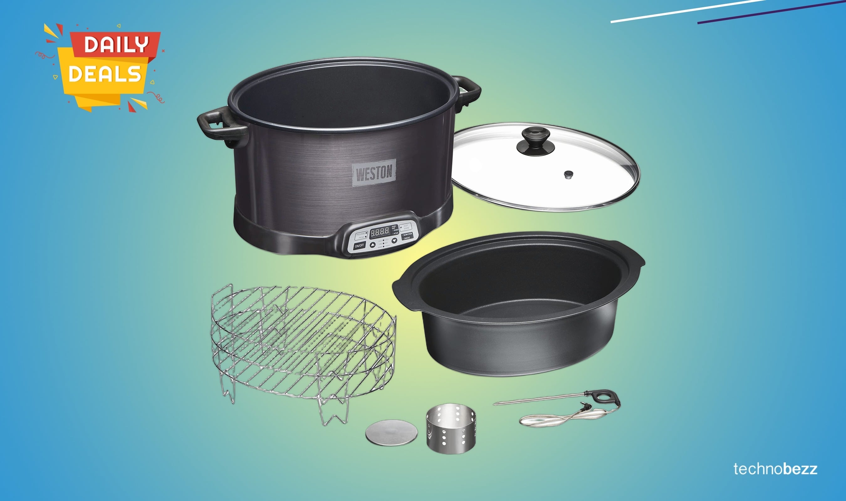 Weston Brands 2-in-1 Indoor Electric Smoker drops to $99.99