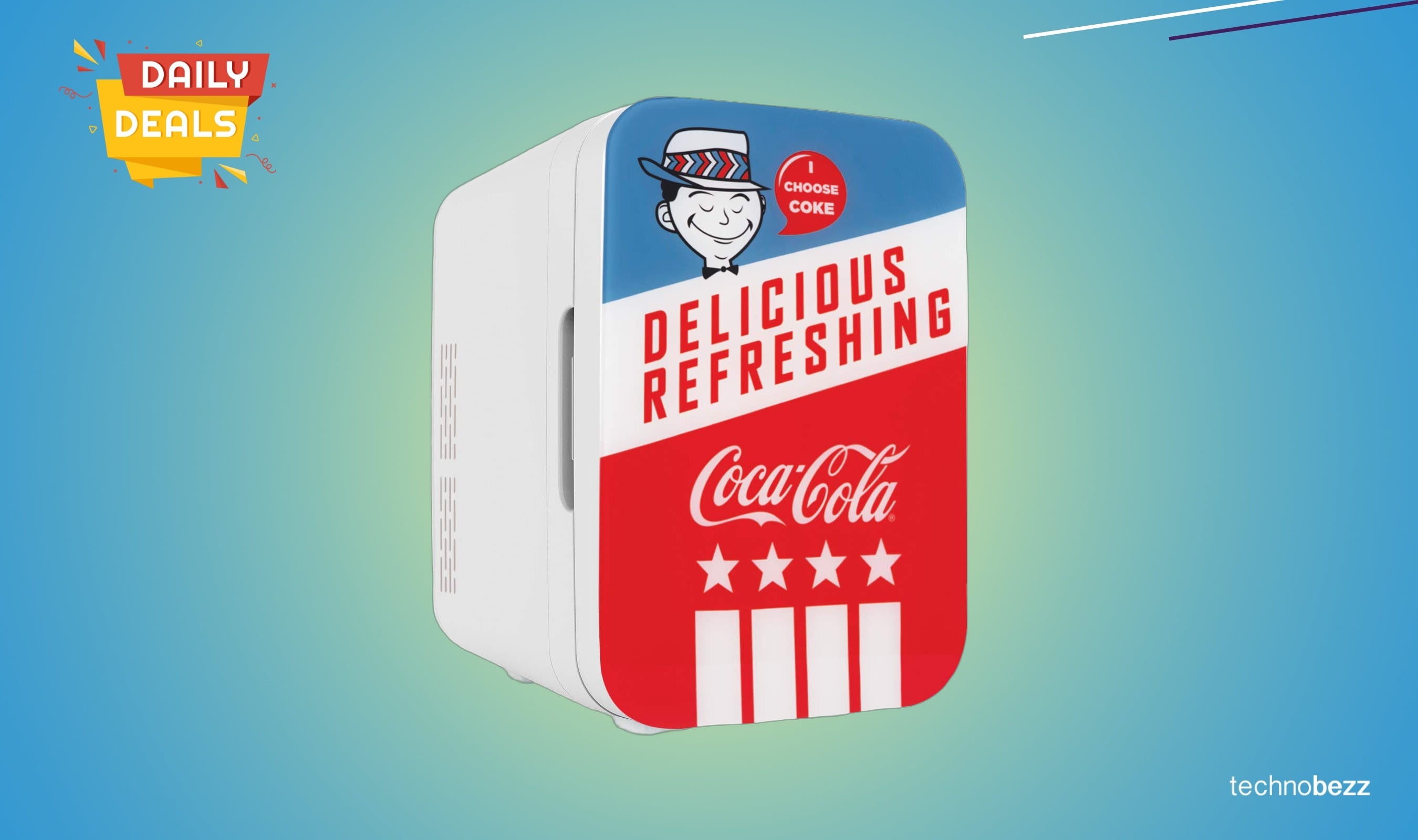 Cooluli Retro Coca-Cola Mini Fridge drops to $59.99