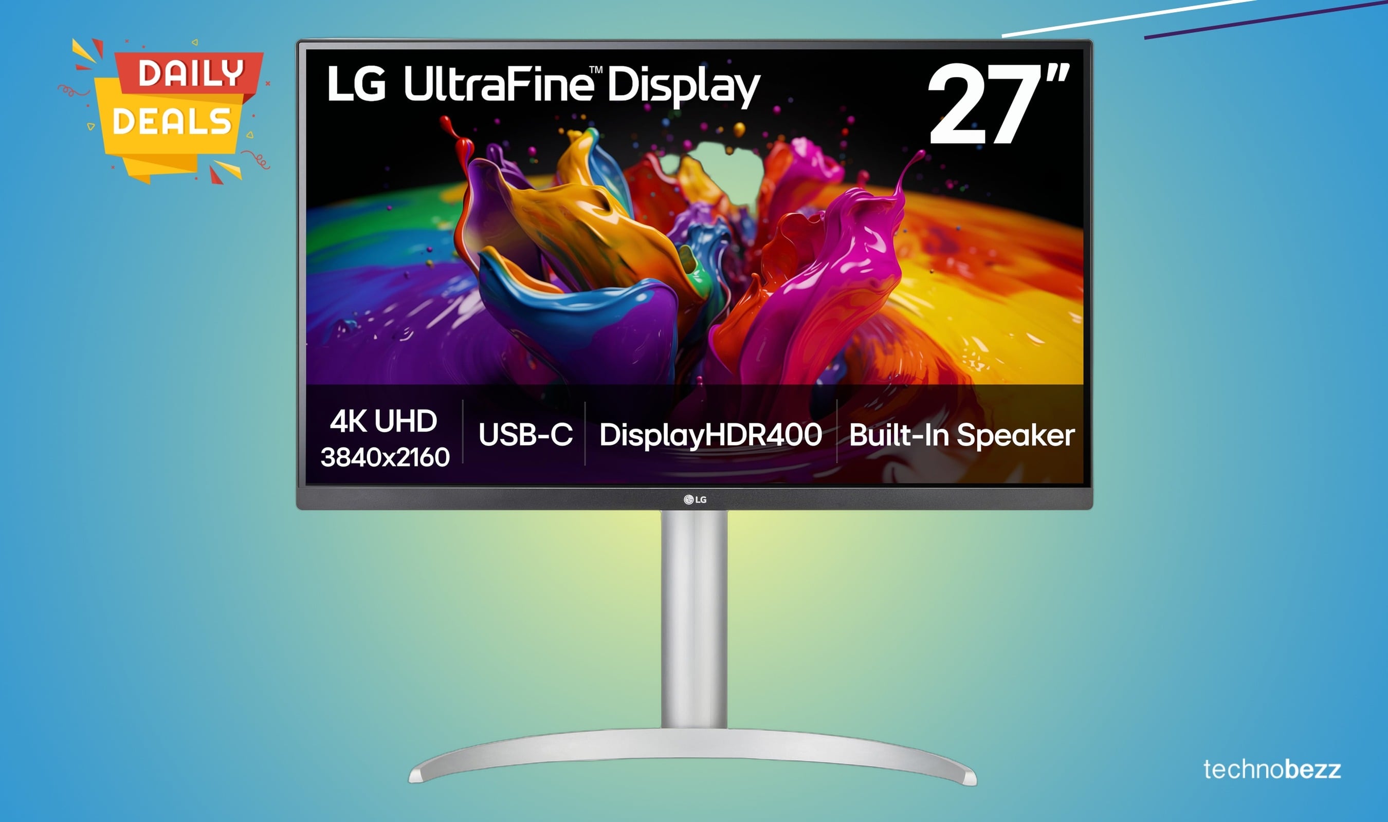 LG 27UP850K-W Ultrafine 4K UHD IPS Computer drops to $259.99