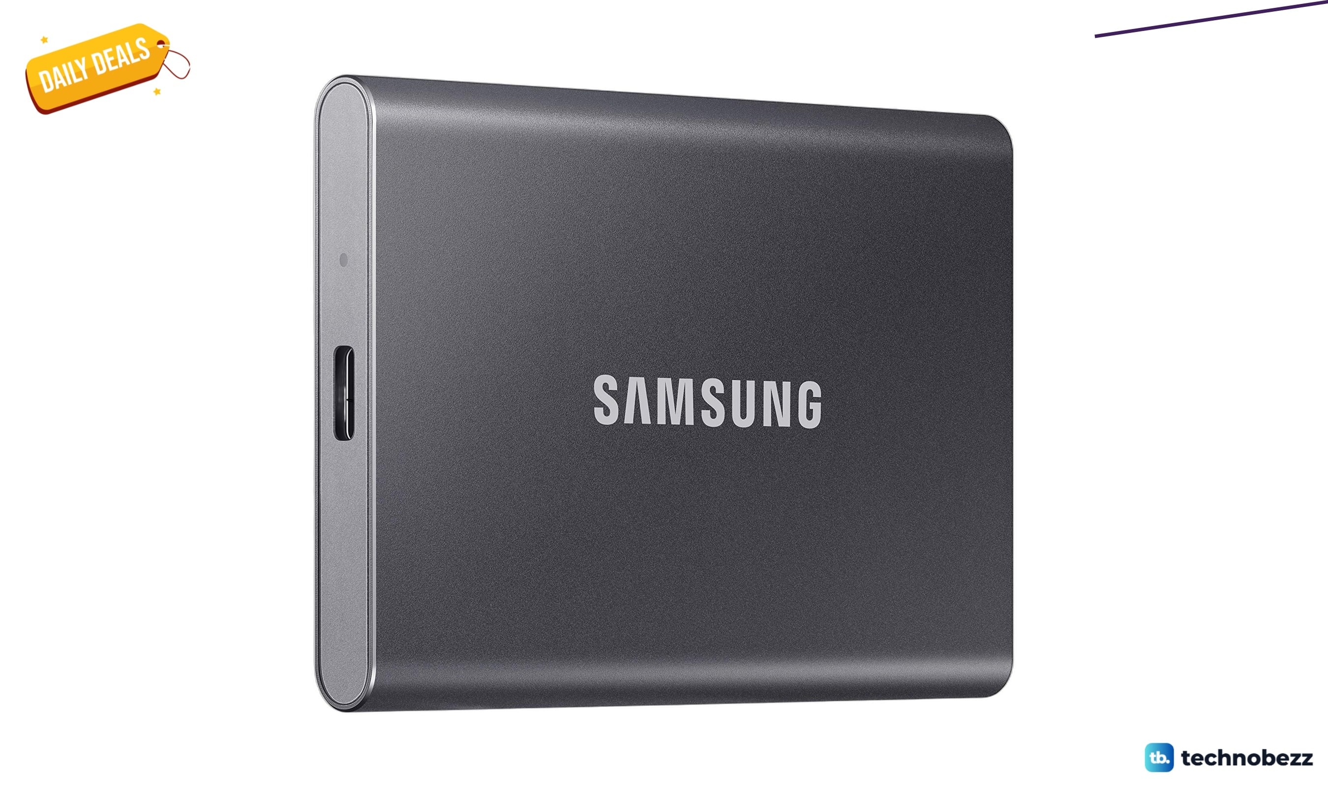 Samsung T7 Portable SSD drops to $399.99 from $448.95