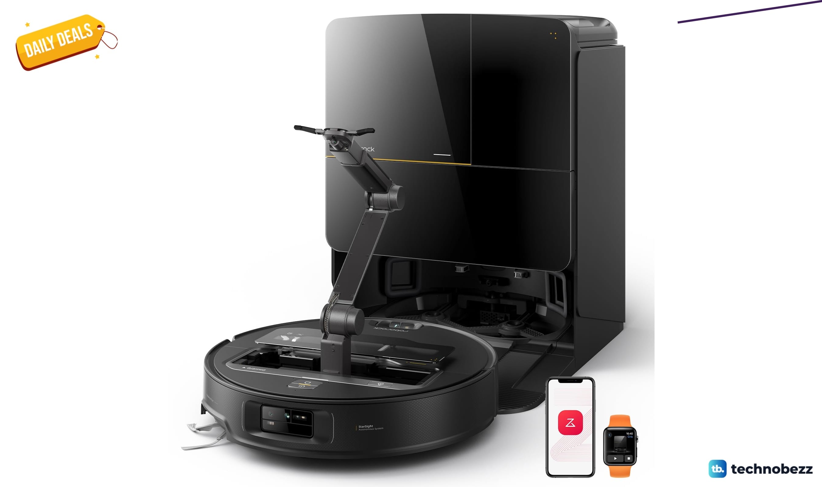 Roborock Saros Z70 Robot Vacuum Mop falls to $949.98 in Amazon's October Prime Day sale