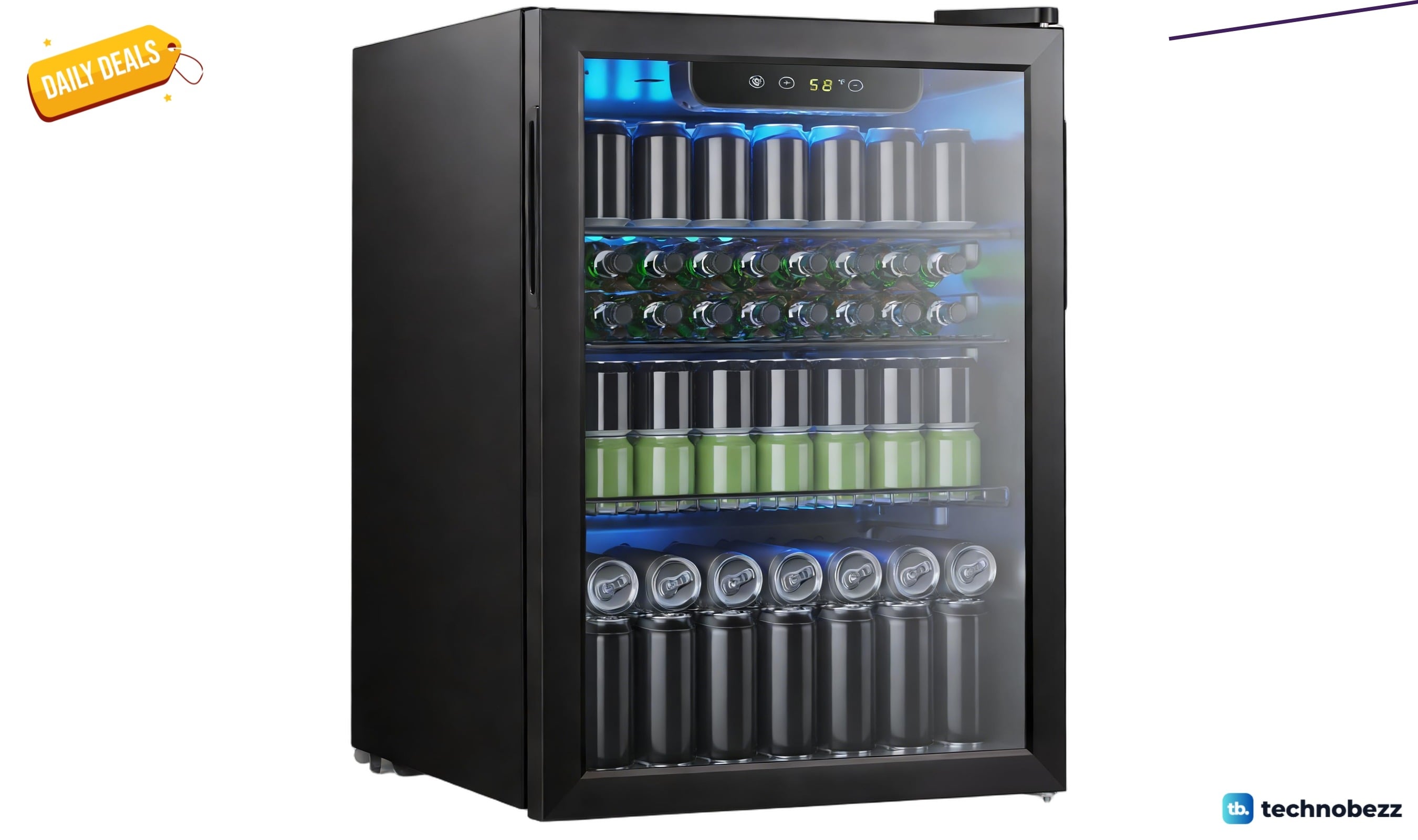 Electactic 95 Can Beverage Refrigerator Drops to $197.98 on Amazon