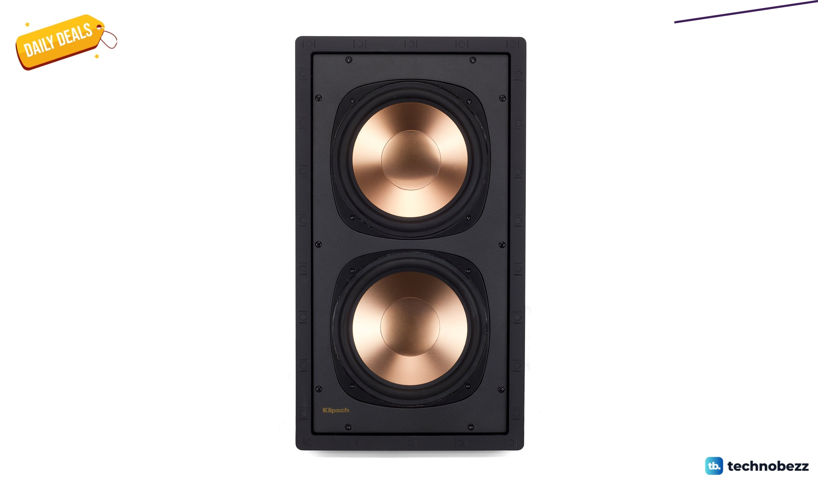 Klipsch RW-5802 II IW SUB In-Wall Speaker drops to $524.88