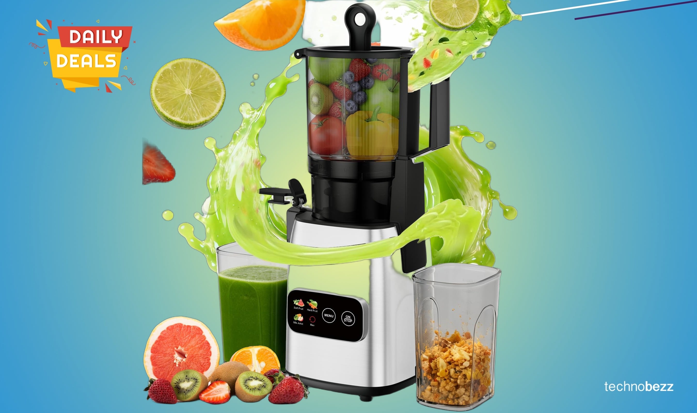 Kismile 300W Cold Press Juicer drops to $84.98 on Amazon