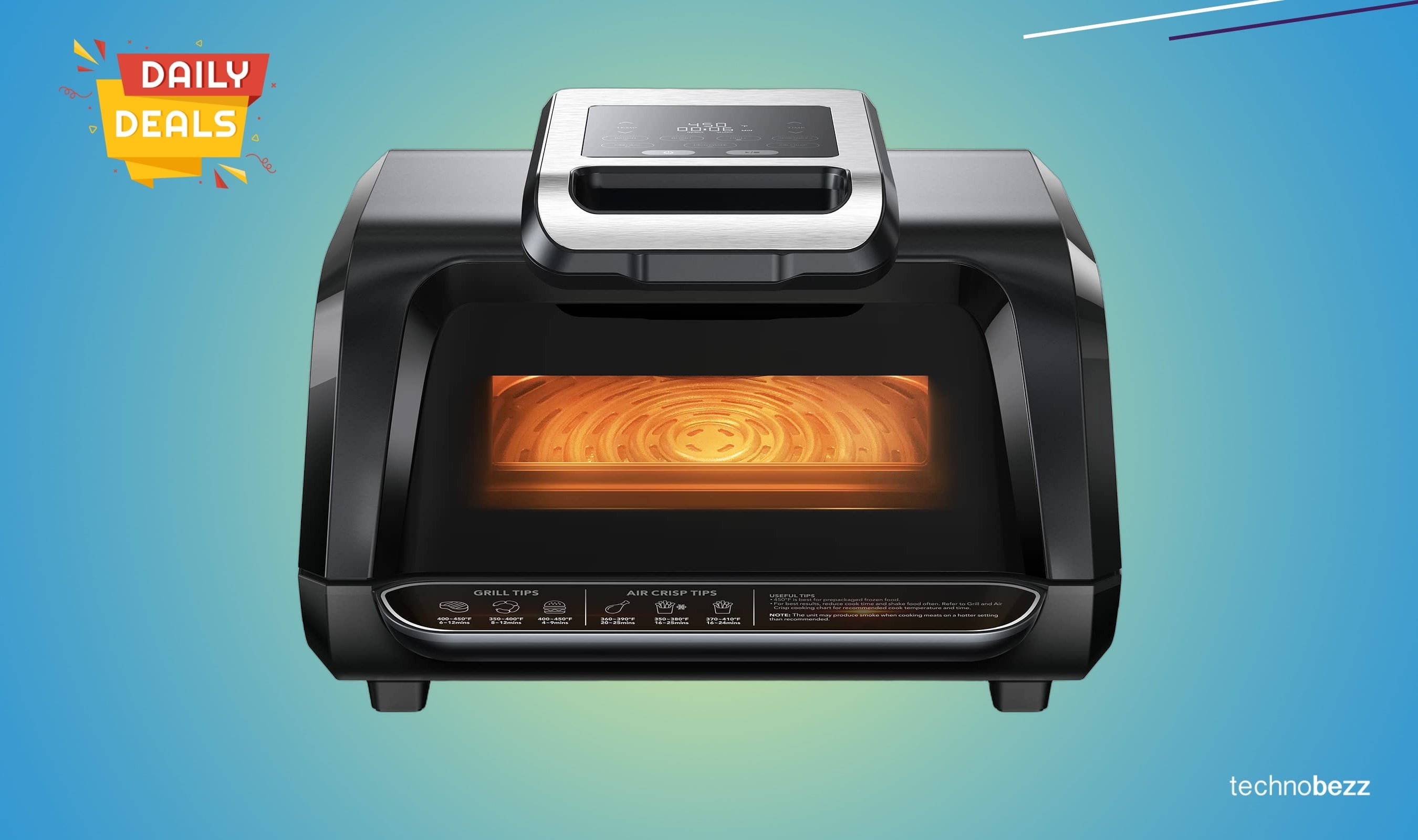 Dainslef 7-in-1 Air Fryer and Smokeless Grill drops to $107.87 on Amazon