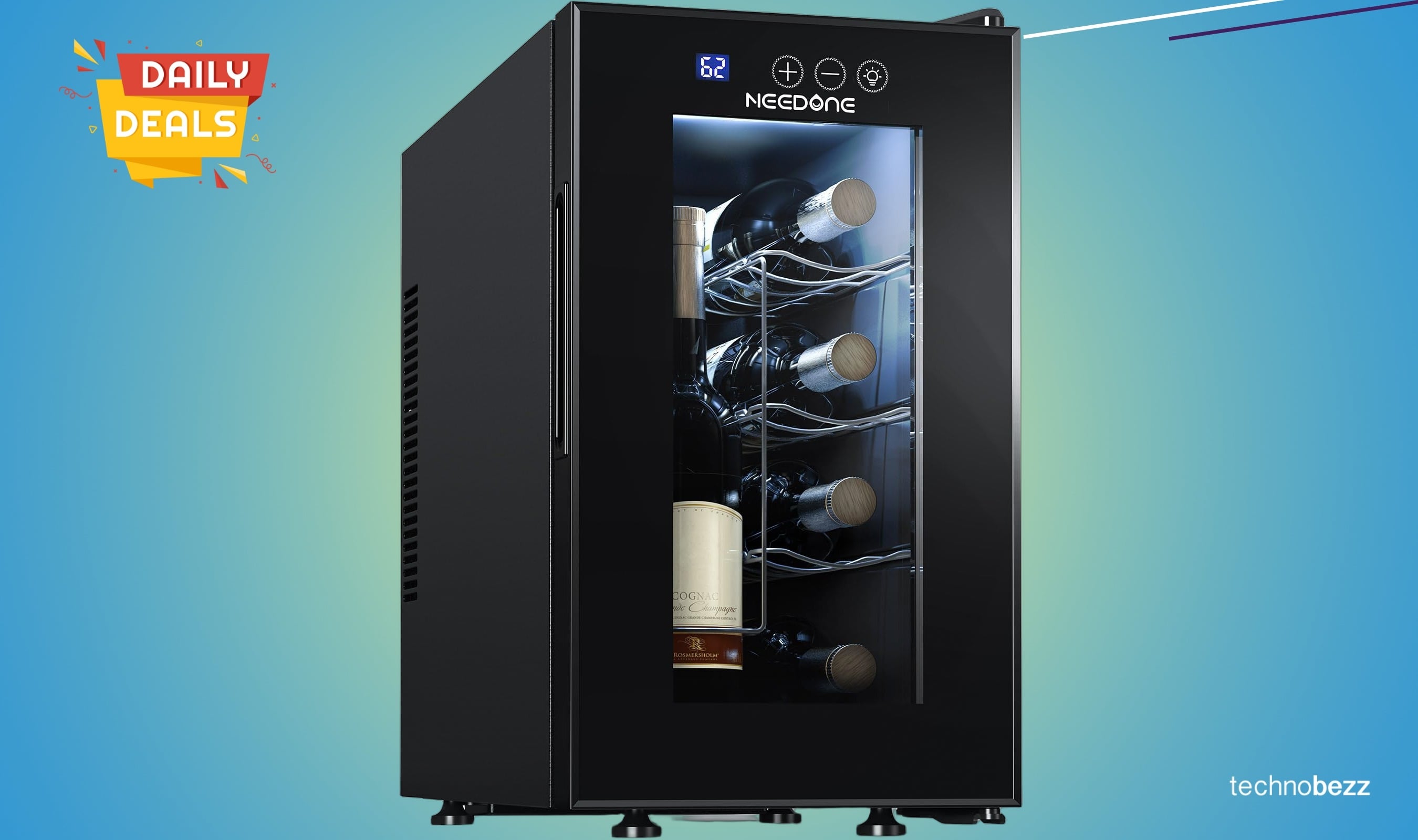NEEDONE Wine Cooler Fridge Drops to $149.99 on Amazon