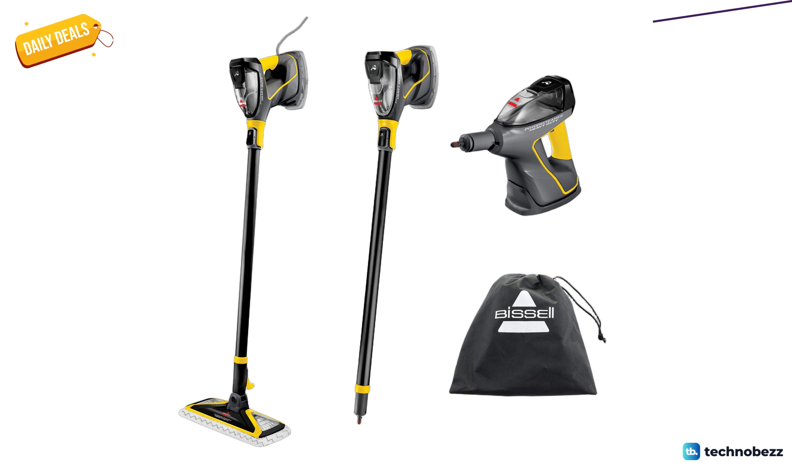 BISSELL PowerSteamer Heavy Duty 3-in-1 Steam Mop drops to $134.96