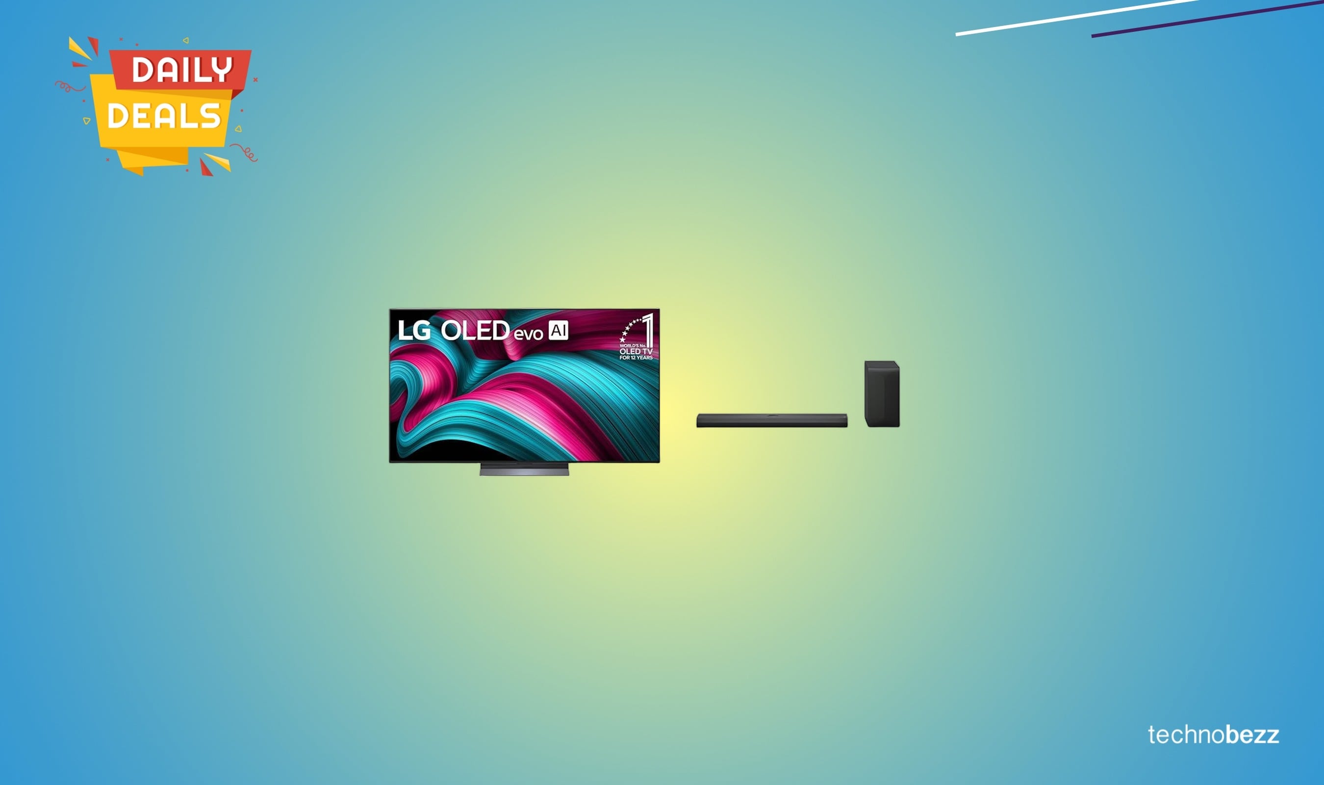 LG 65-inch OLED evo C5 4K Smart TV bundle drops to $1543.98