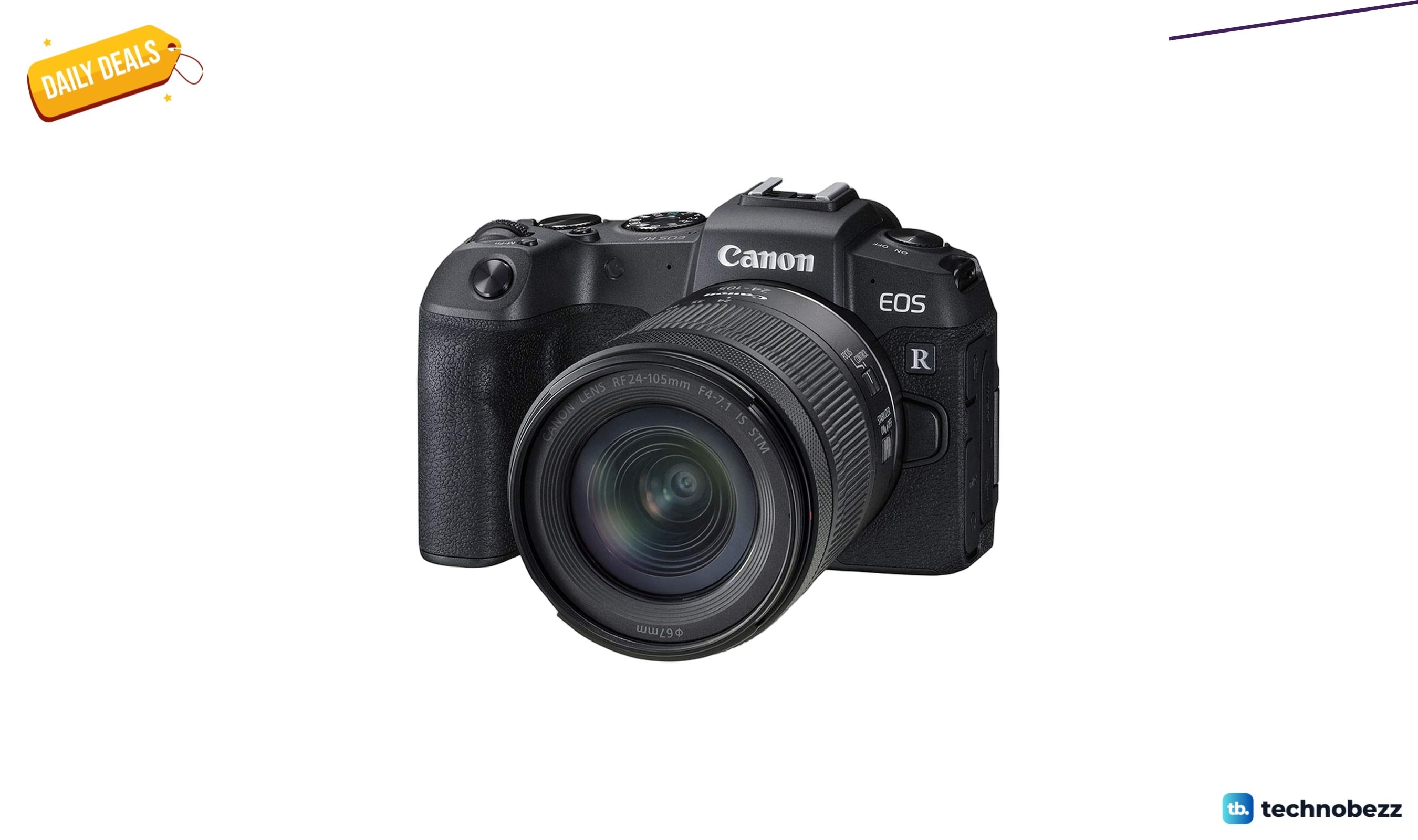 Canon EOS RP full-frame mirrorless kit with RF 24-105mm lens drops to $1249