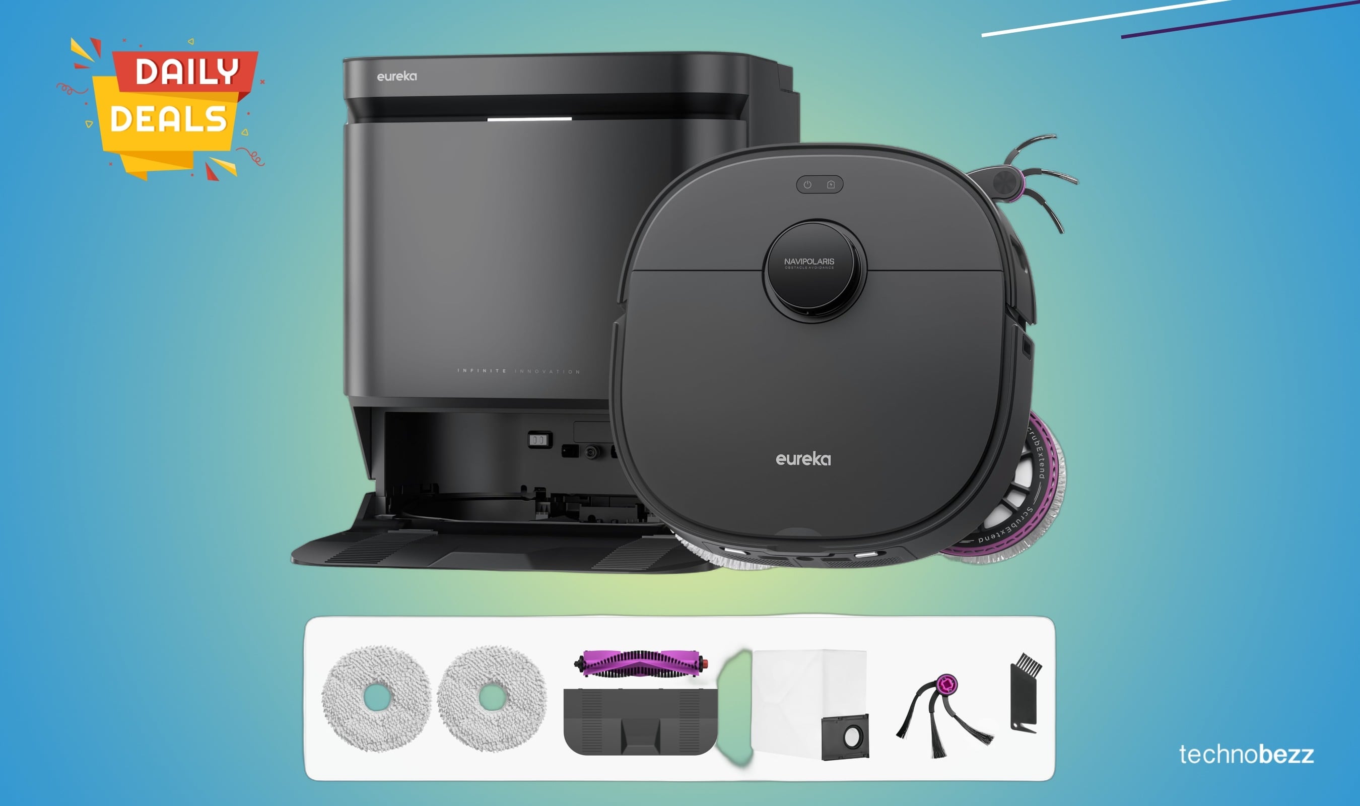 Eureka J15 Max Ultra Robot Vacuum now available for $899.98