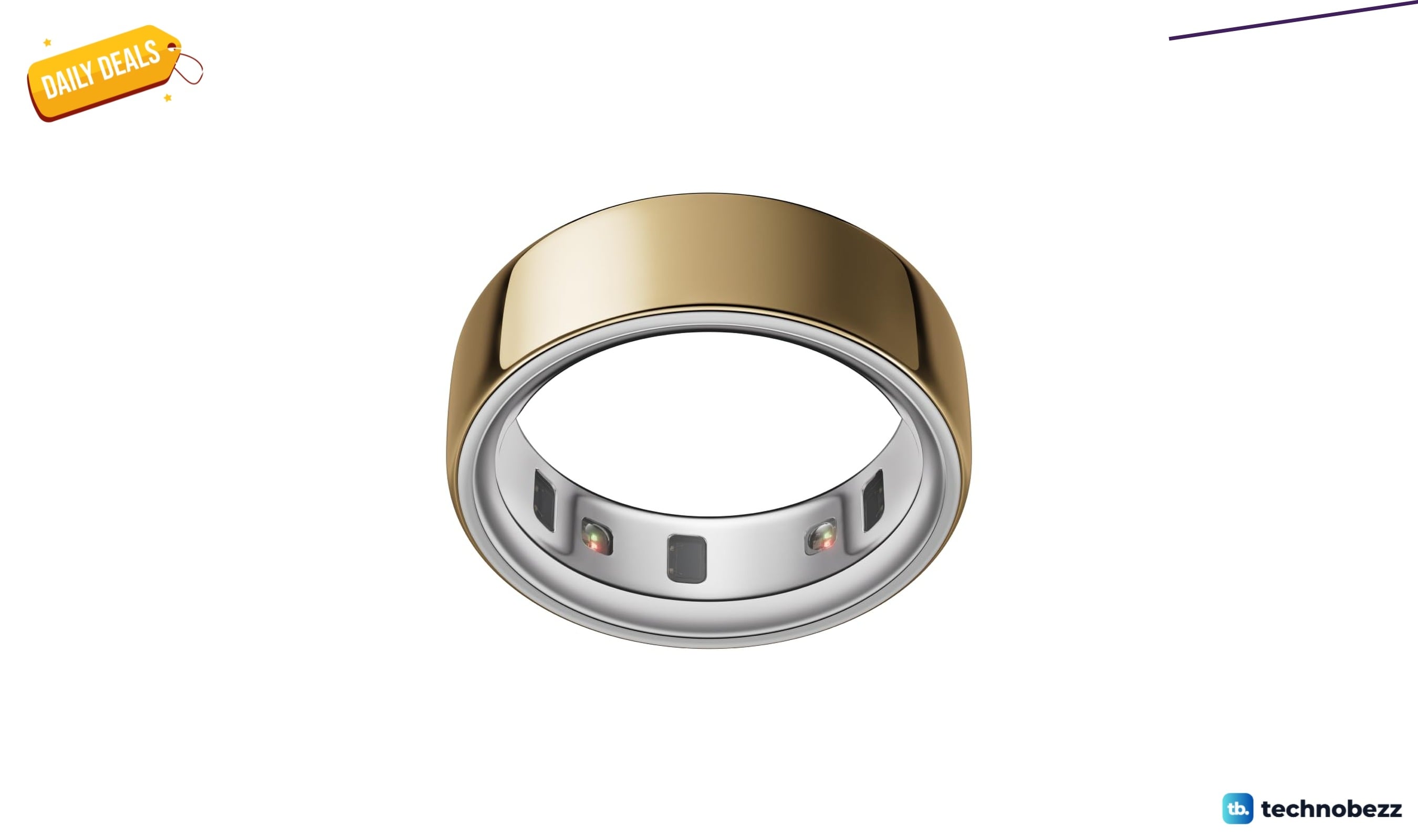 Oura Ring 4 Gold in size 4 drops to $279.30 on Amazon