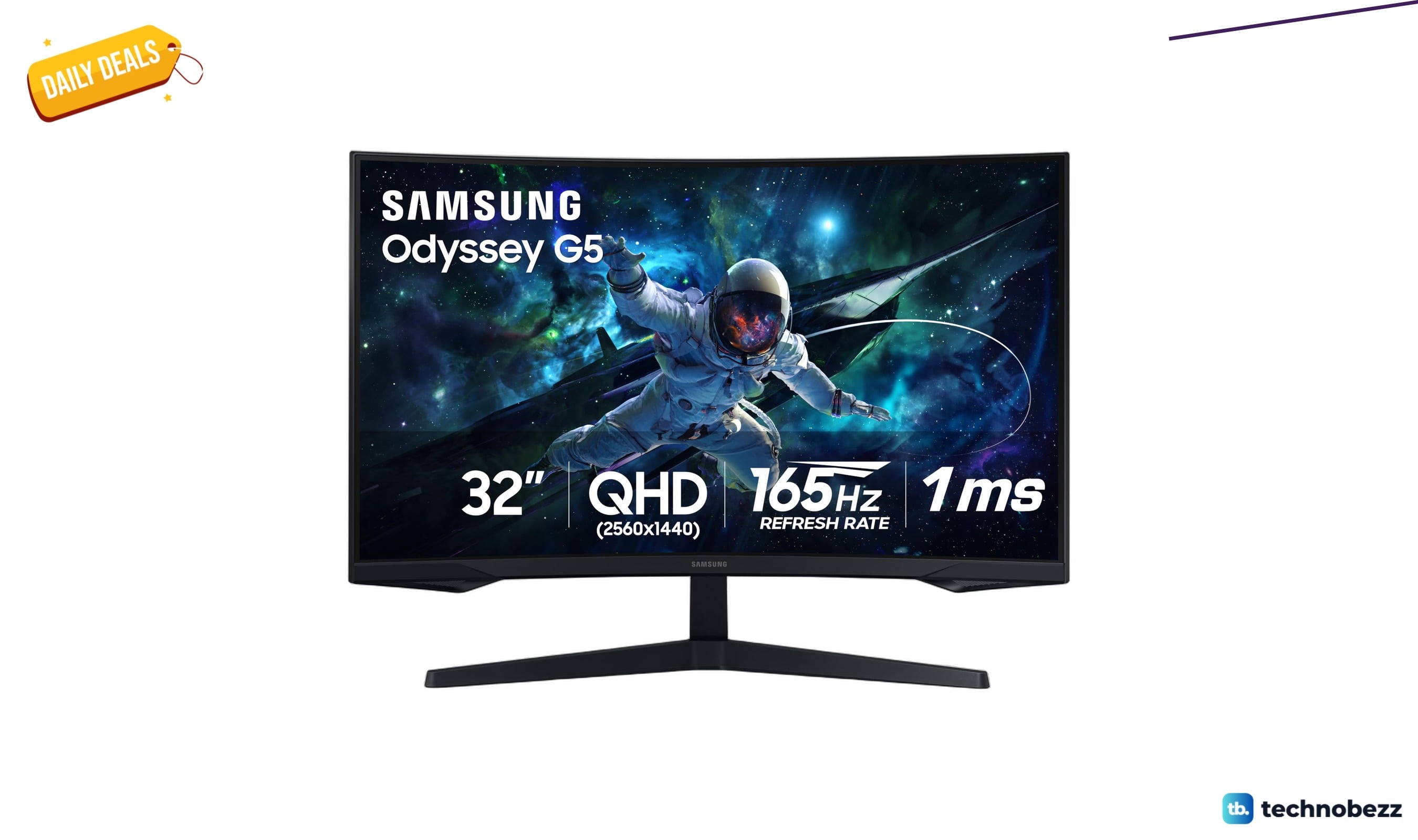 Samsung Odyssey G55C 32-inch QHD curved gaming monitor drops to $229.99