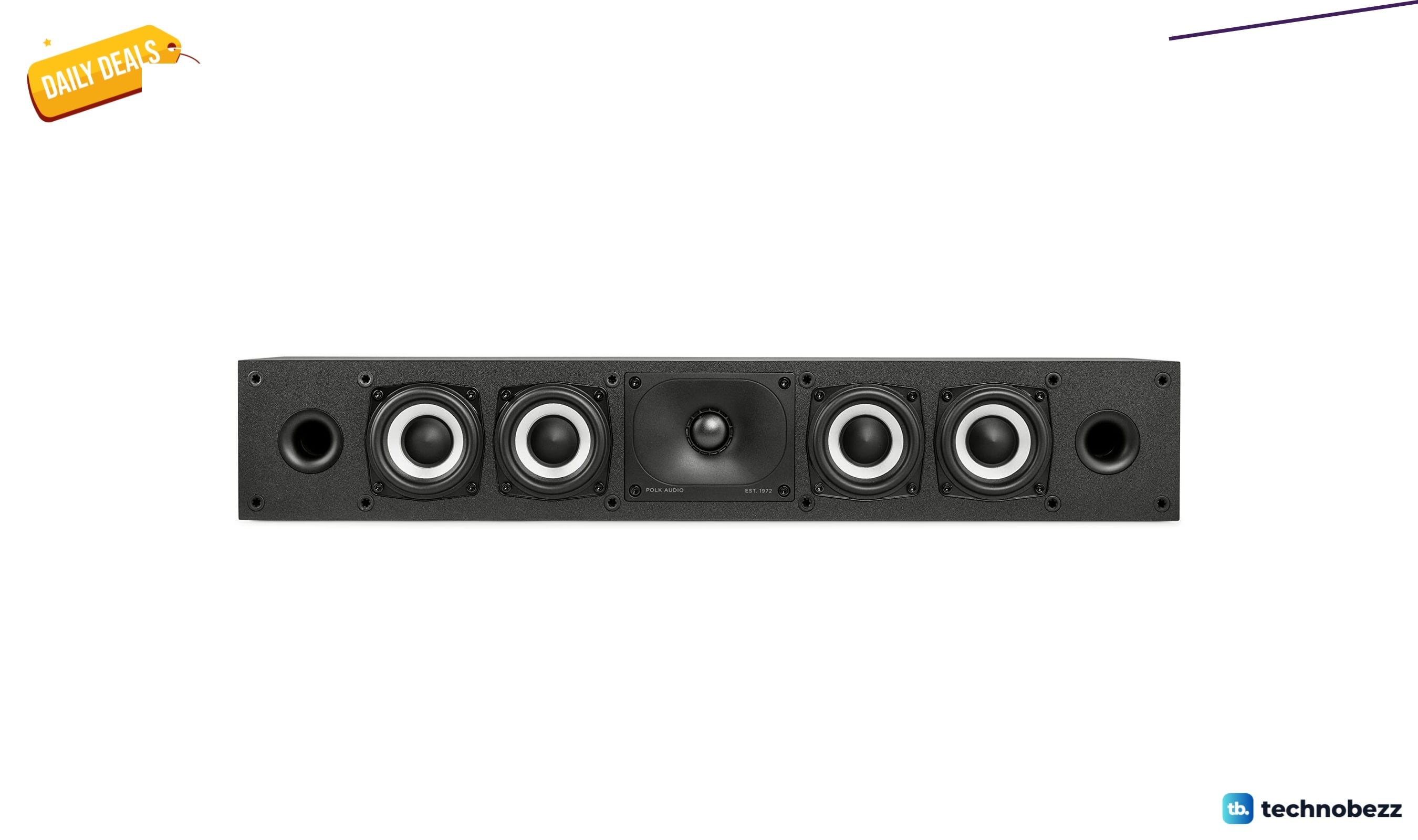 Polk Monitor XT35 Slim Center Channel Speaker falls to $179