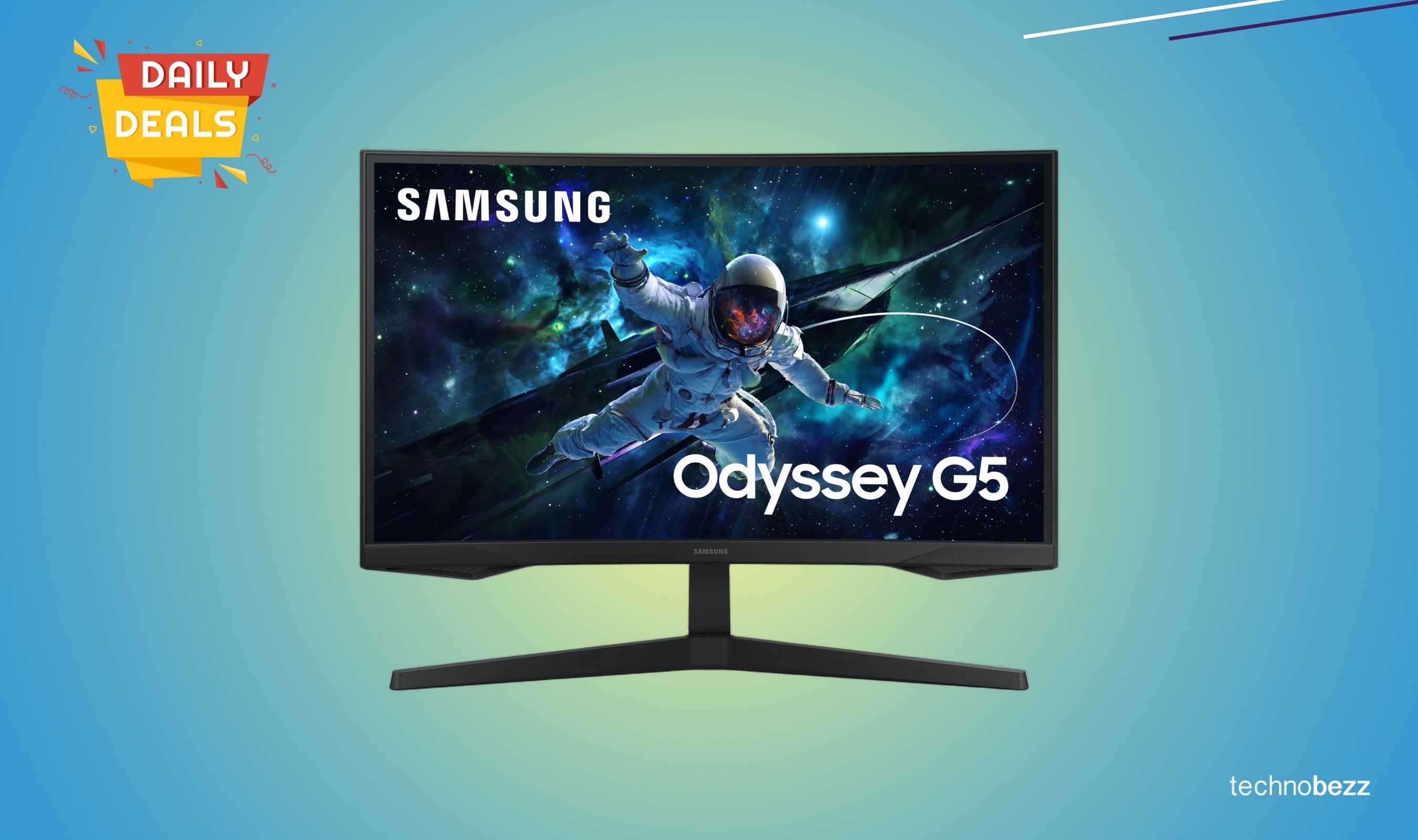 Samsung Odyssey G55C curved gaming monitor drops to $214.99