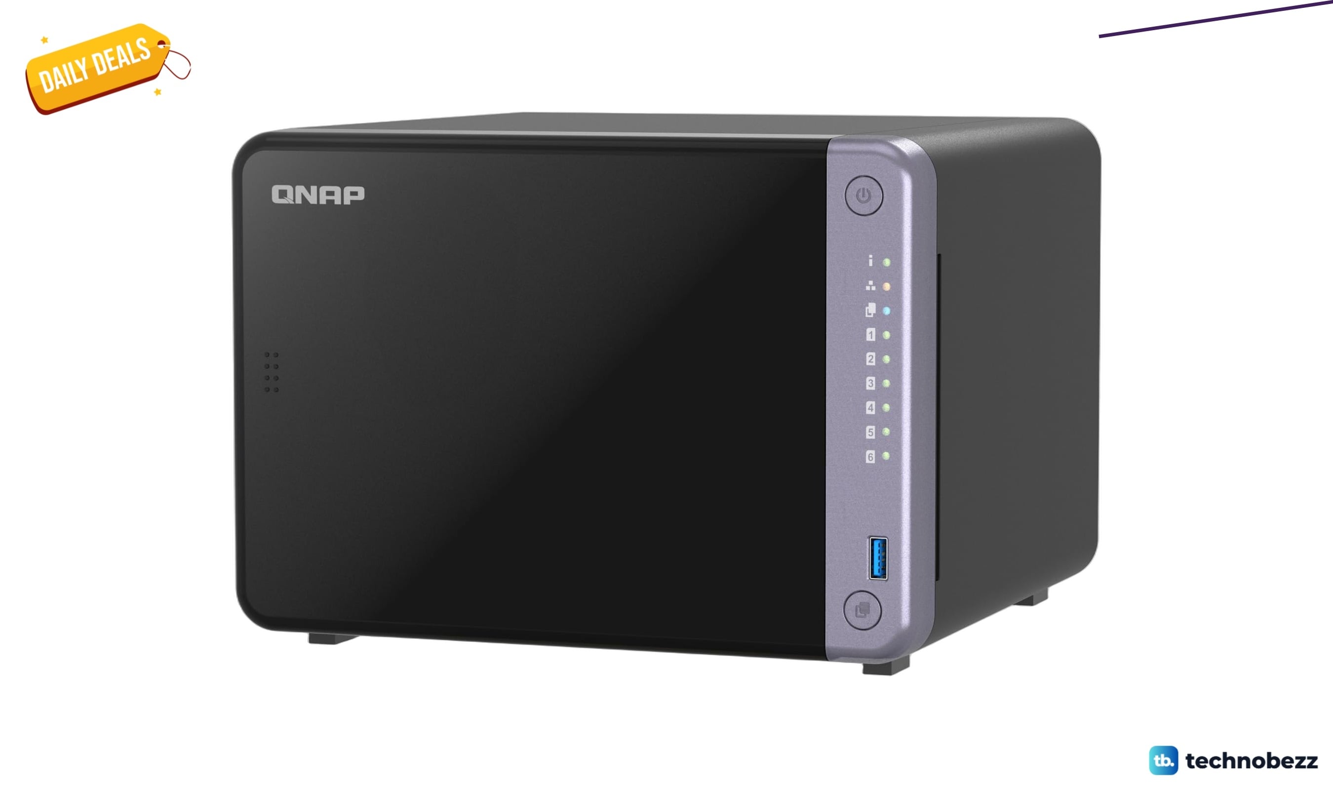 QNAP TS-632X-4G-US 6 Bay 10GbE Desktop NAS drops to $773.89
