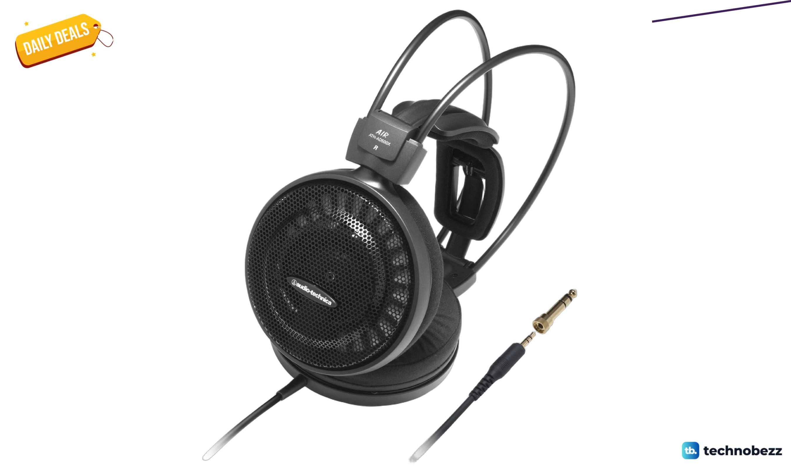 Audio-Technica ATH-AD500X audiophile headphones discounted to $84.99 on Amazon