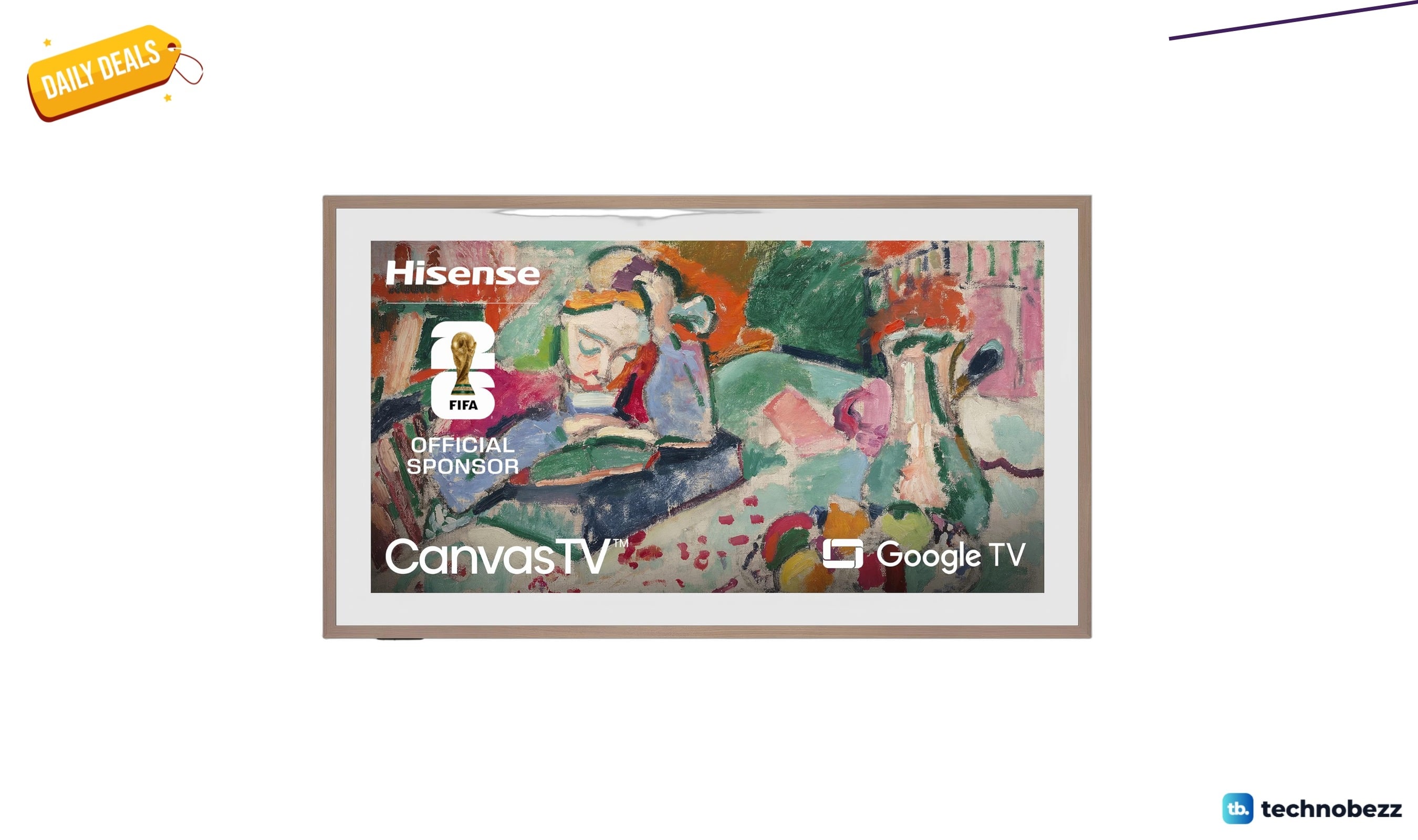 Hisense Class QLED 4K S7N CanvasTV Dolby drops to $999.99 on Amazon