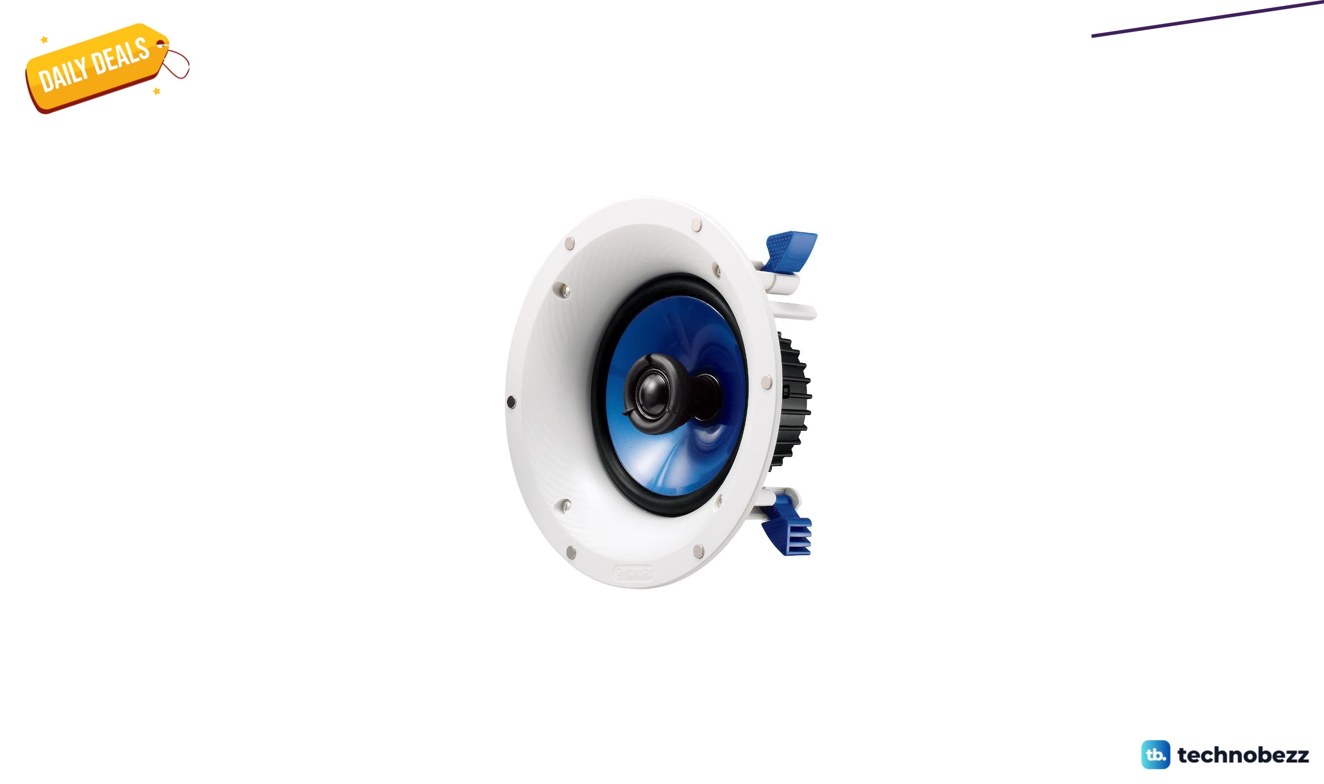 Yamaha NS-IC600 110 Watt 2-Way In-Ceiling Speakers sees price cut to $139.85