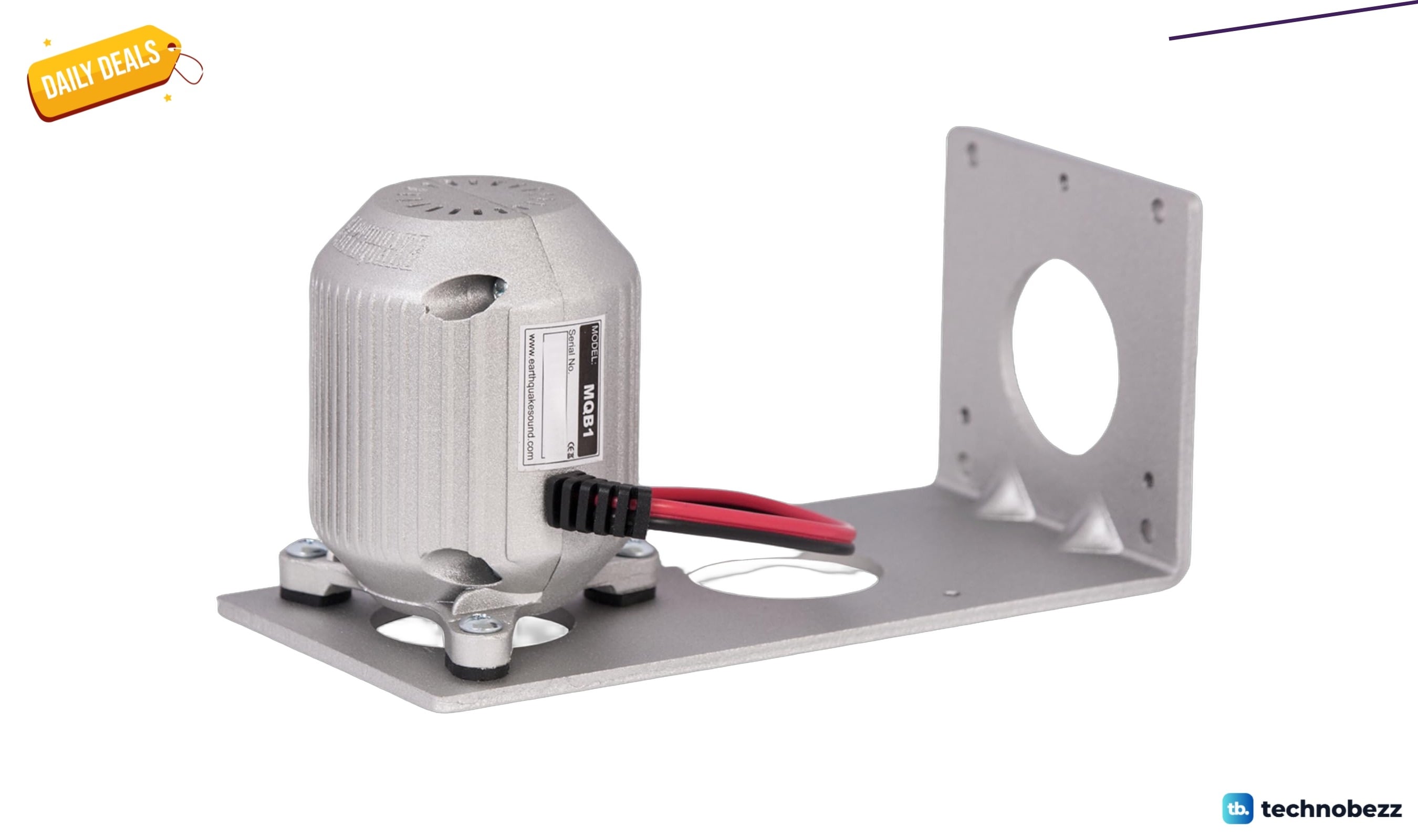 Earthquake Sound MQB-1 Tactile Transducer Bass Shaker drops to $194.20