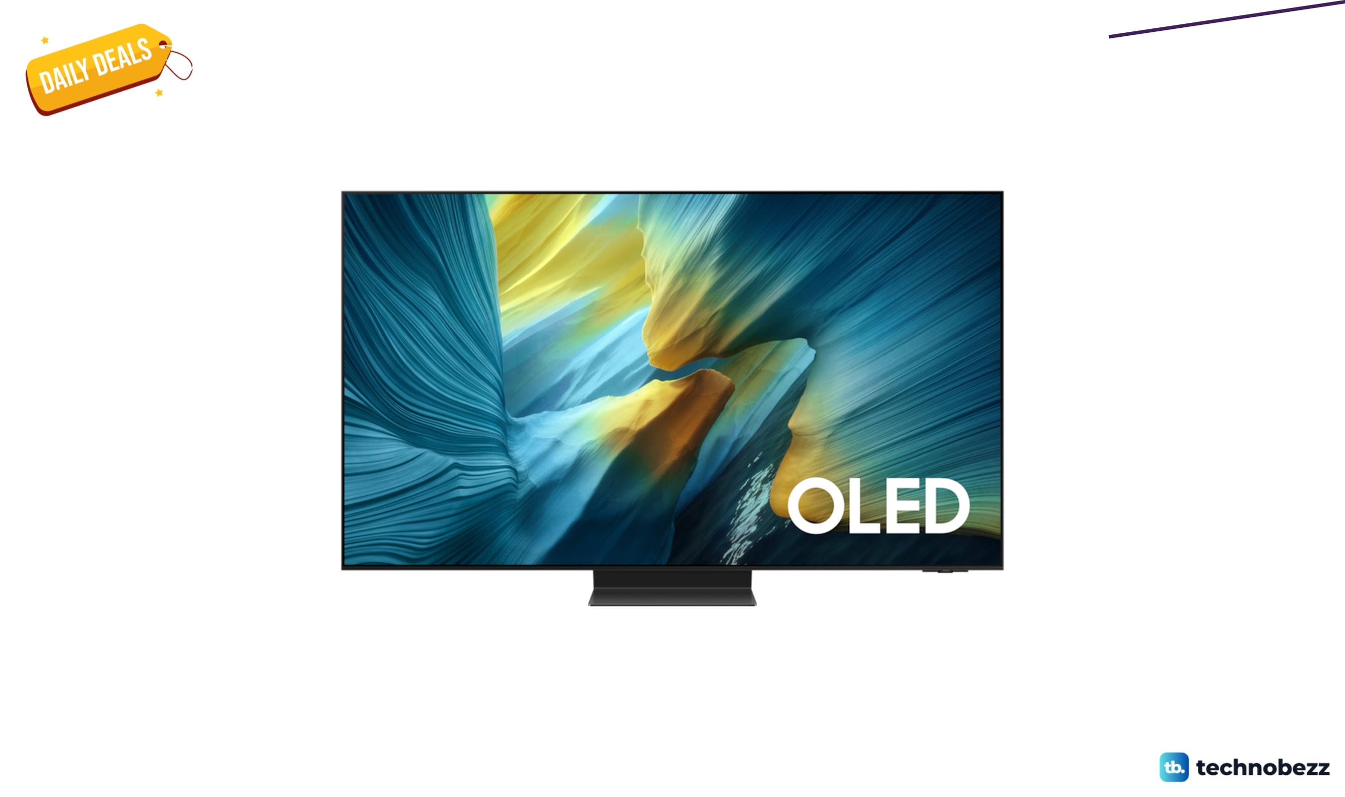 Samsung offers the 77 inch OLED S95F 4K TV for $2999.99