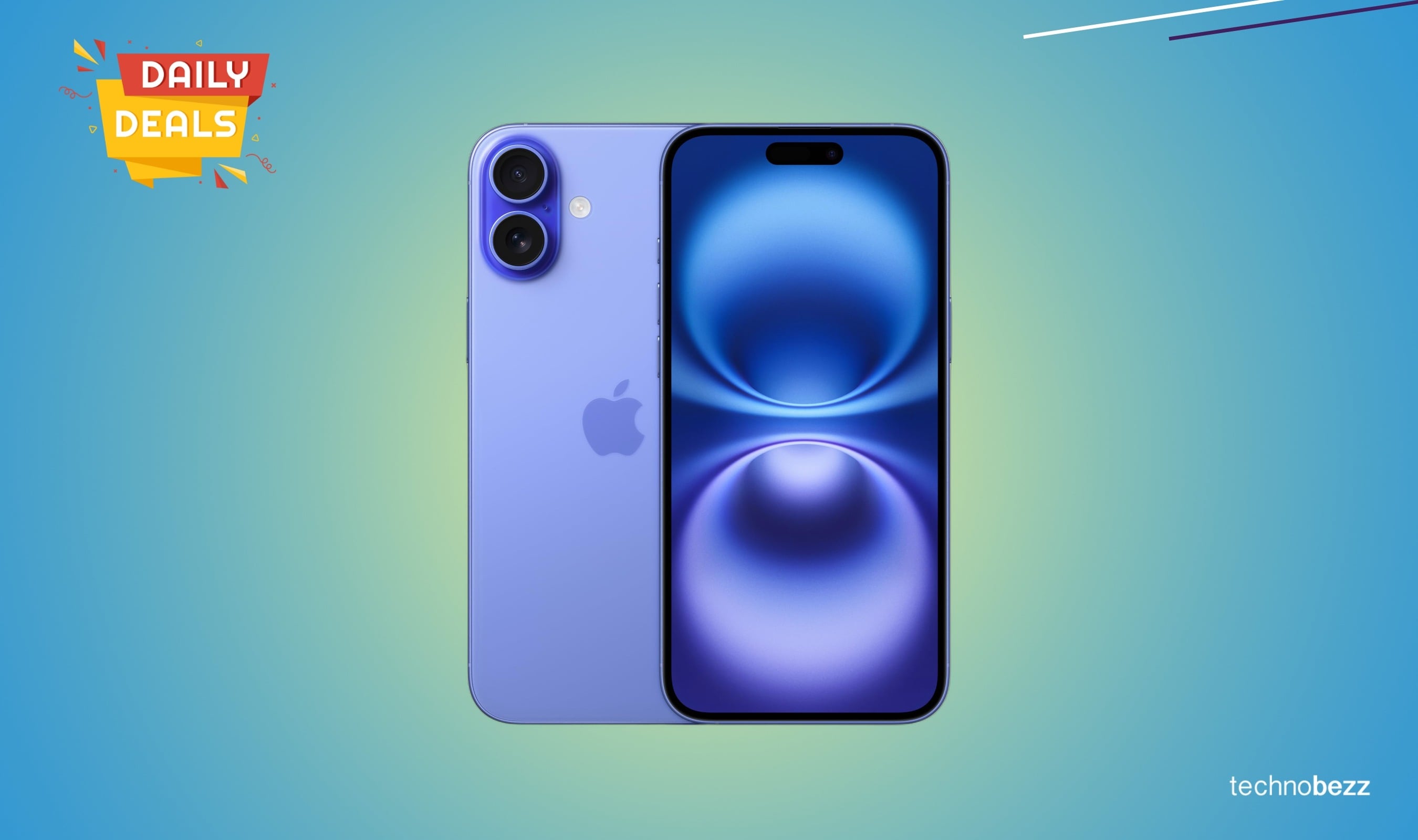 Apple iPhone 16 Ultramarine Renewed Model Drops to $864.50