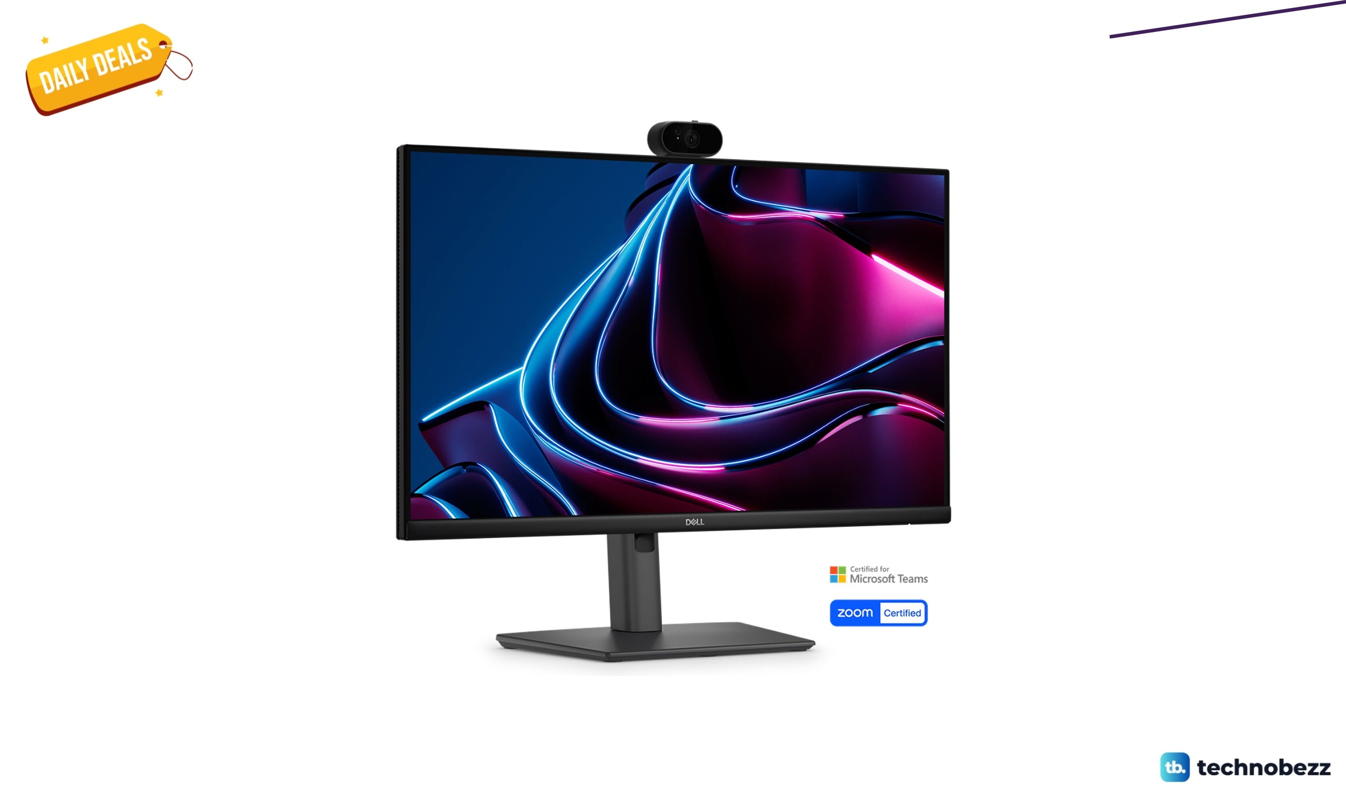 Dell offers Pro P 24 USB-C Hub Webcam Monitor for $374.99