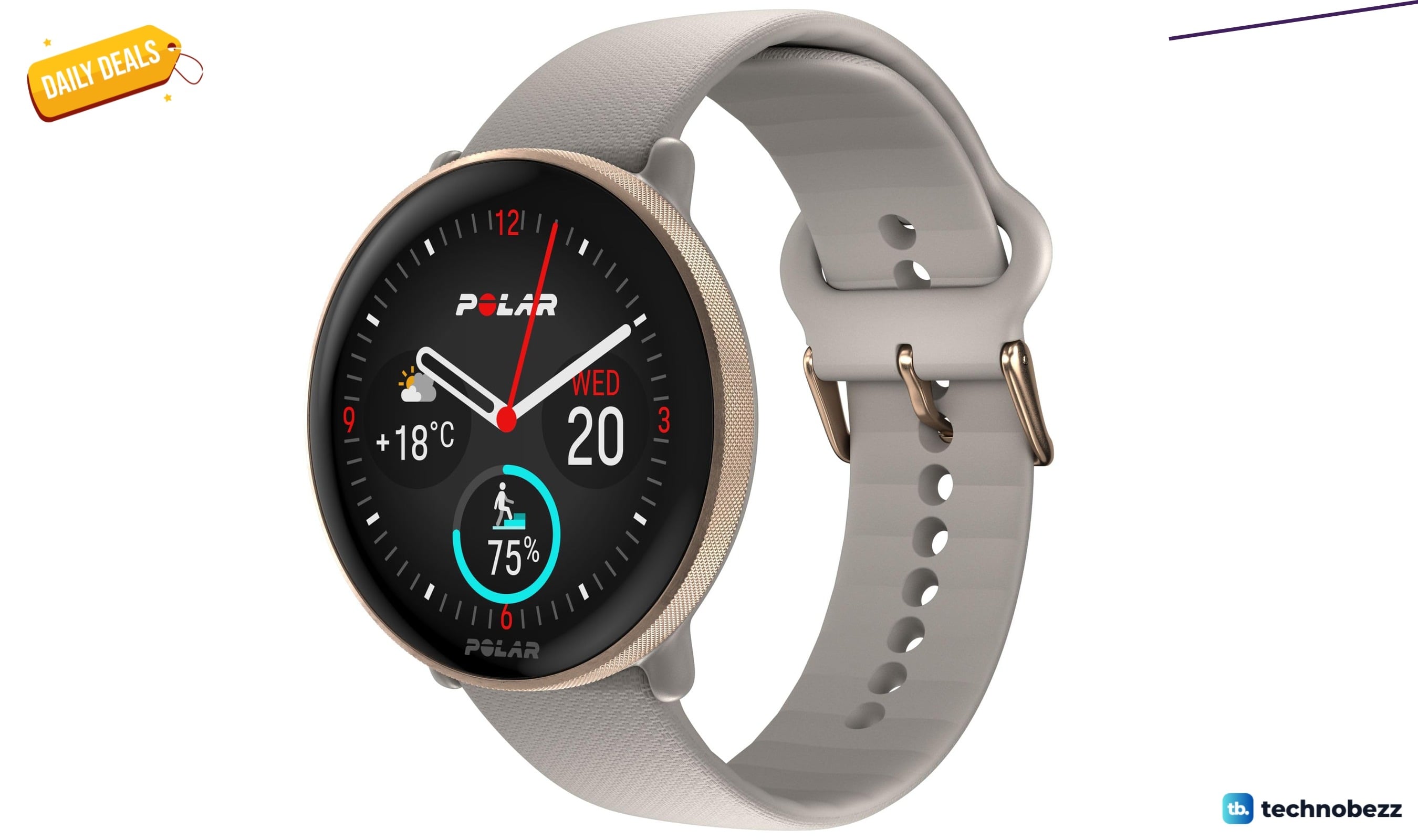POLAR Ignite 3 Fitness Tracking Smartwatch drops to $324.99 from $399.99