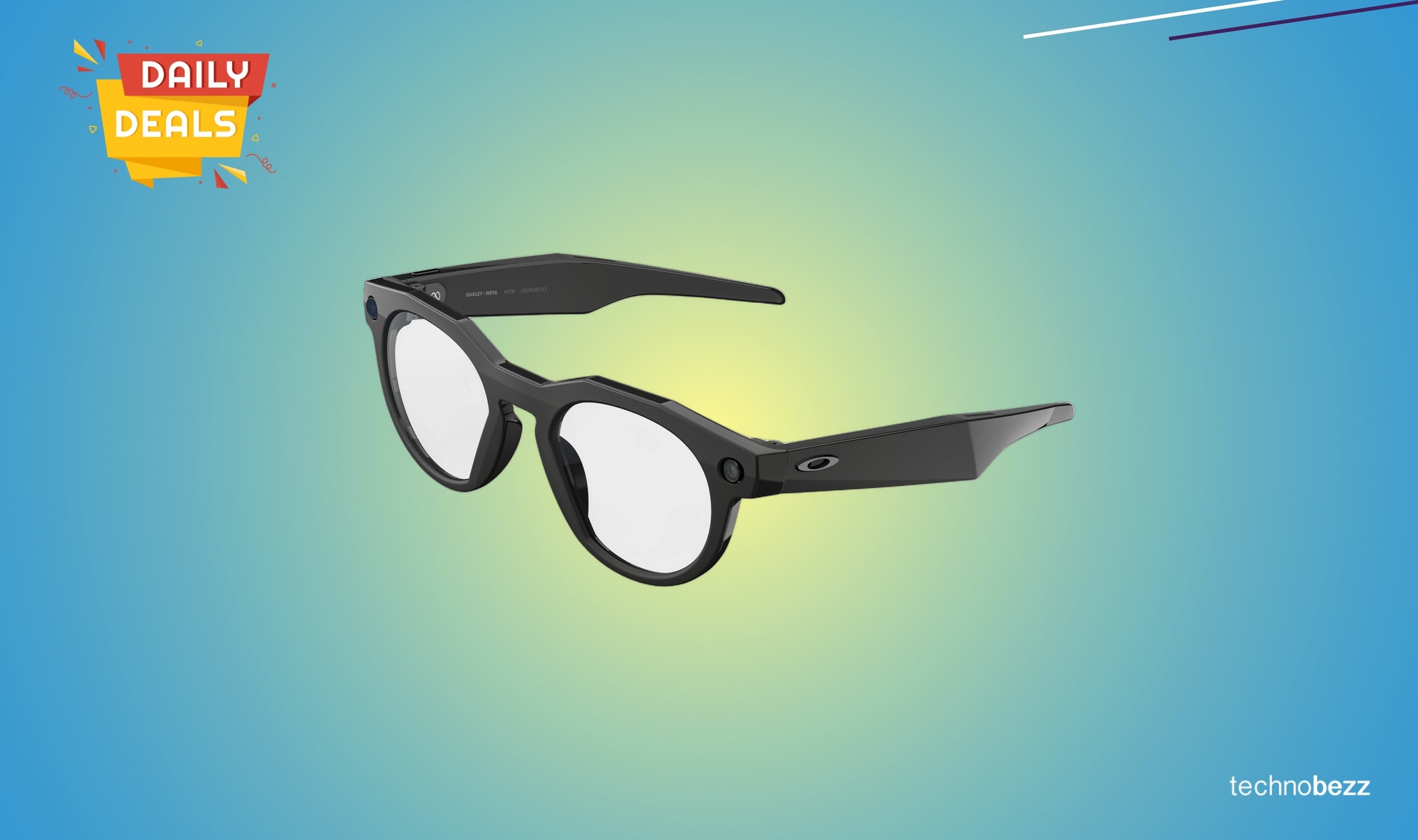 Oakley Meta HSTN Smart AI Glasses Discounted to $339.15