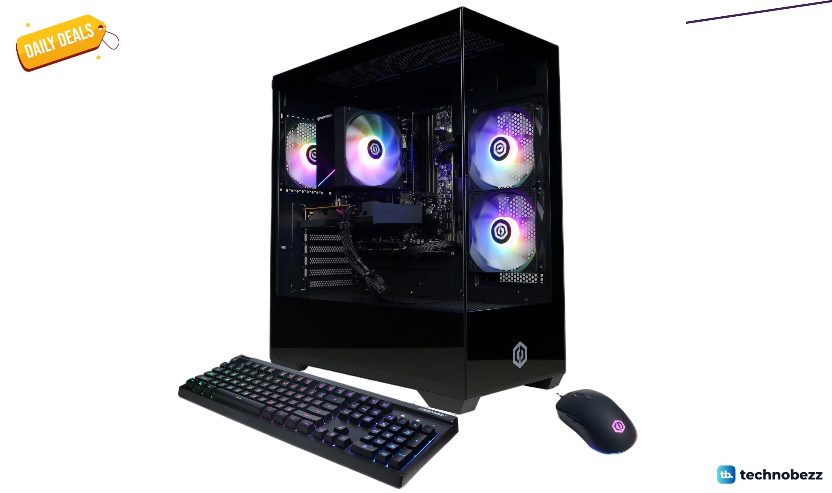 CyberPowerPC Gamer Master Gaming PC with AMD Ryzen drops to $674.99