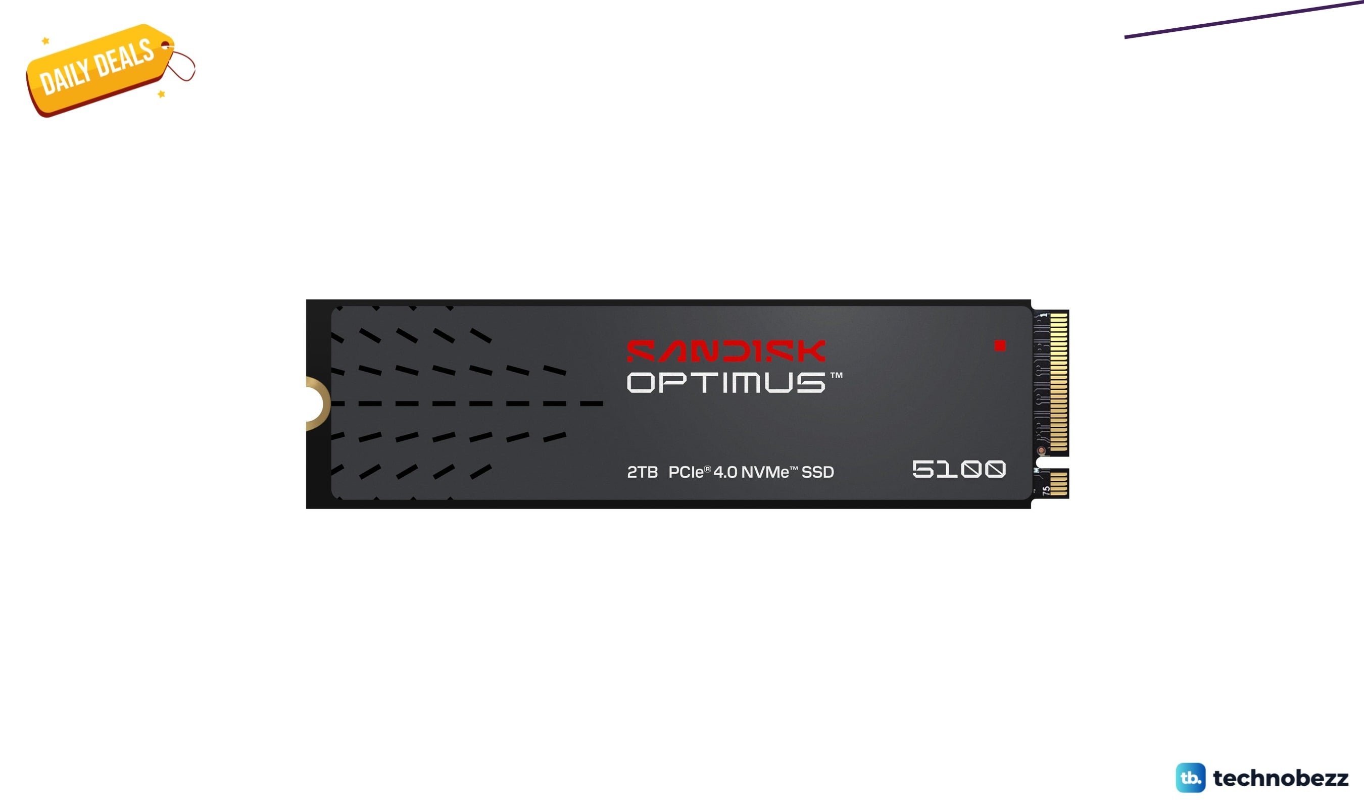 SANDISK Optimus 5100 NVMe SSD PCIe 4.0 price drops to $319.25