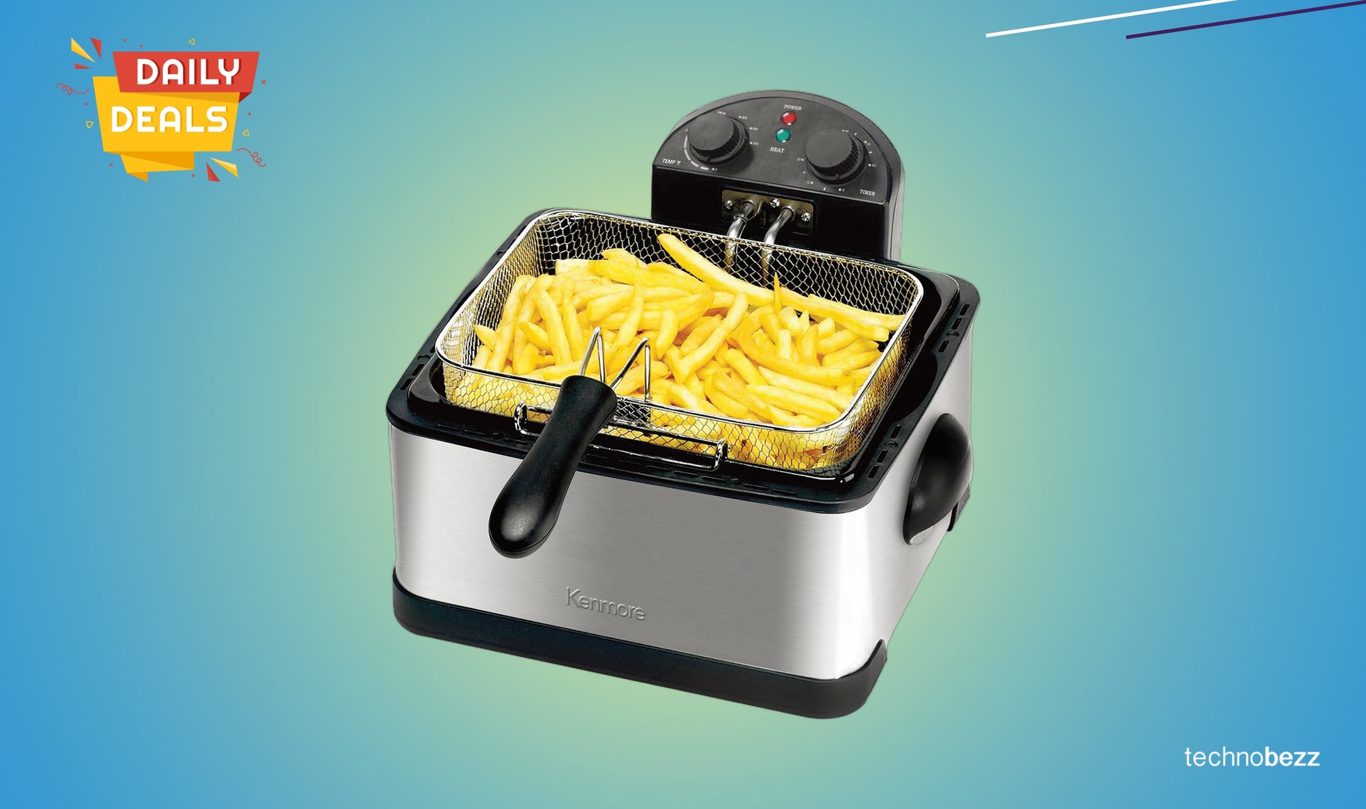 Kenmore Electric Deep Fryer now available for $119.99