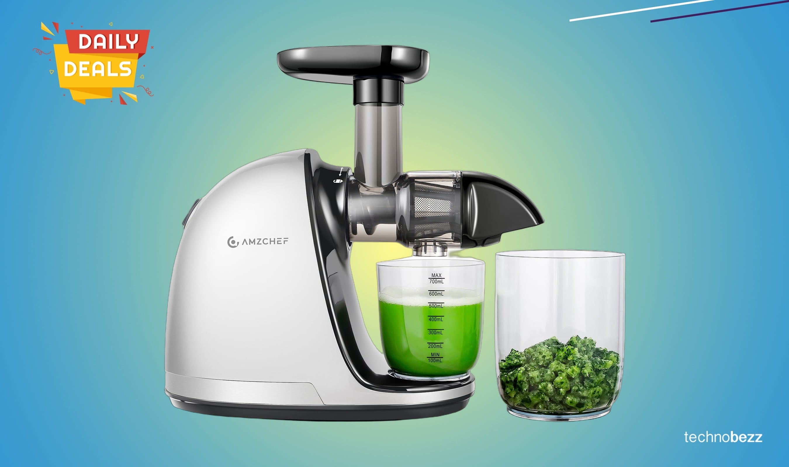 AMZCHEF Cold Press Juicer drops to $69.99 on Amazon