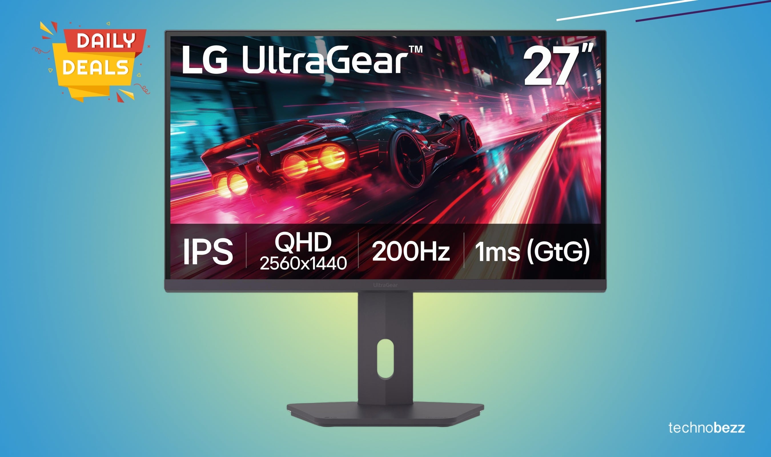 LG Ultragear QHD gaming monitor drops to $169.99 on Amazon