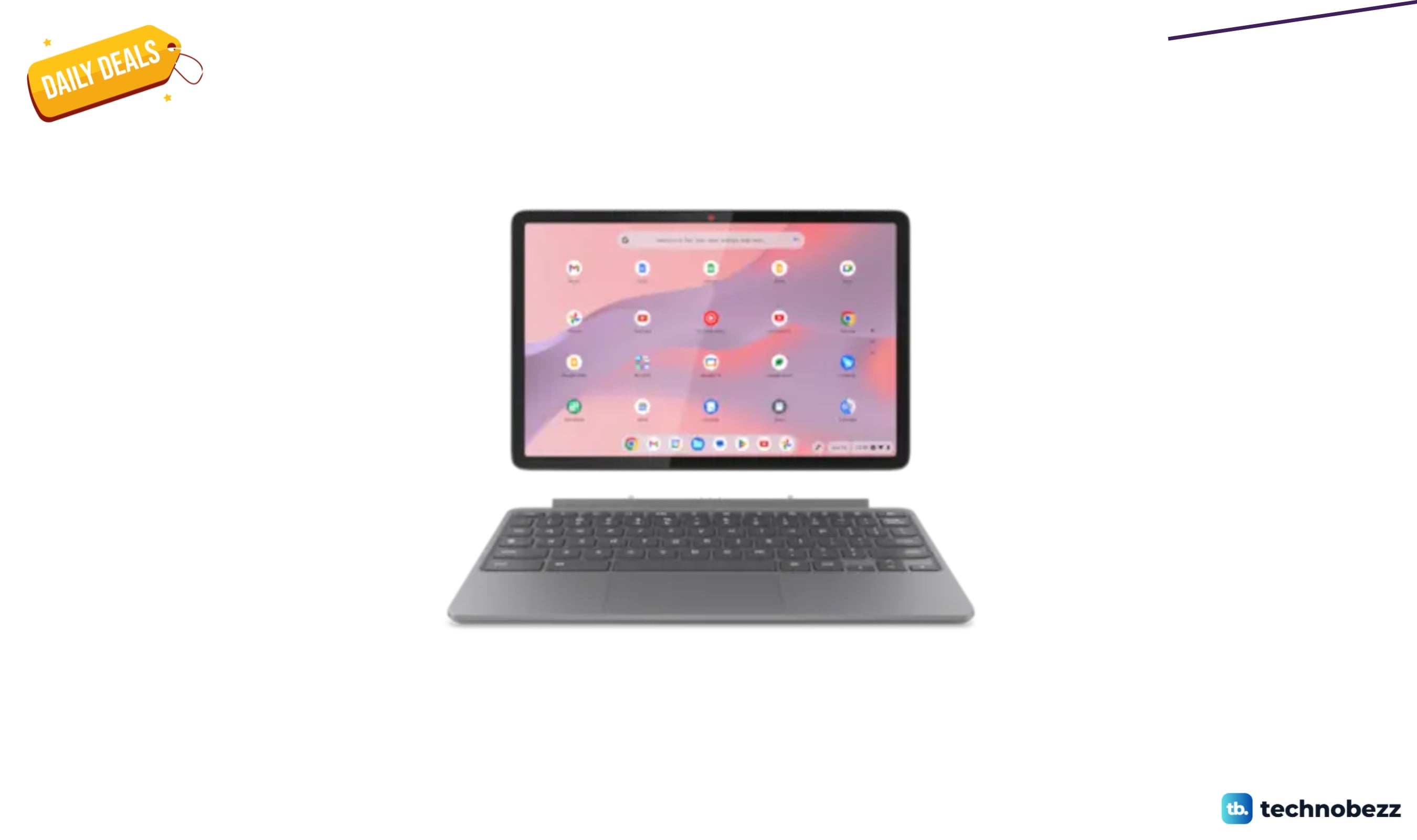 Lenovo offers the Chromebook Duet Gen 9 with pen and keyboard for $349